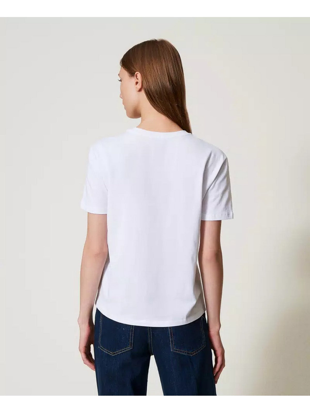TWINSET T-shirt Donna 251TP2074 00001 Bianco gioboutiqueweb