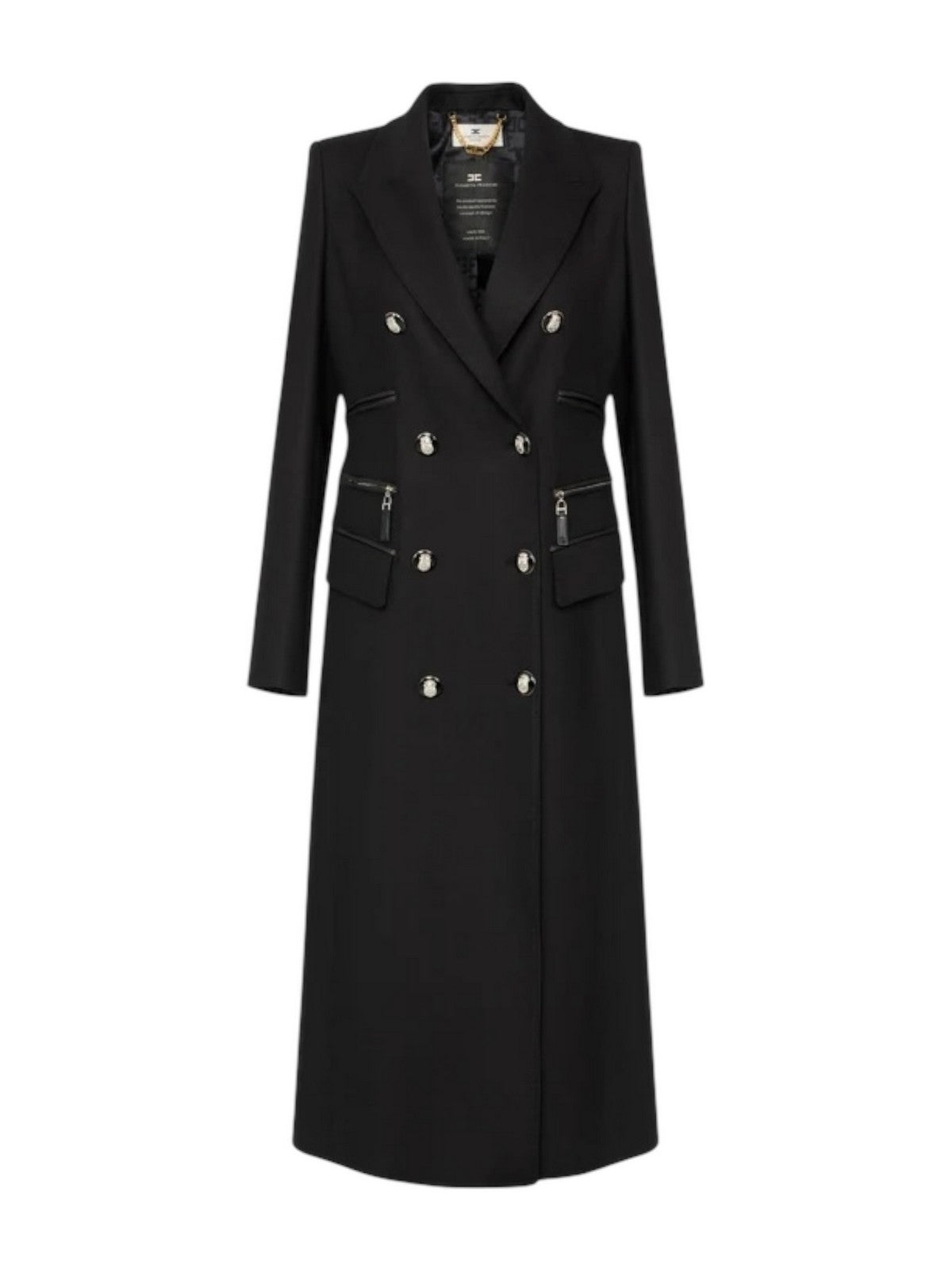 ELISABETTA FRANCHI Cappotto Donna CP01056E2 110 Nero