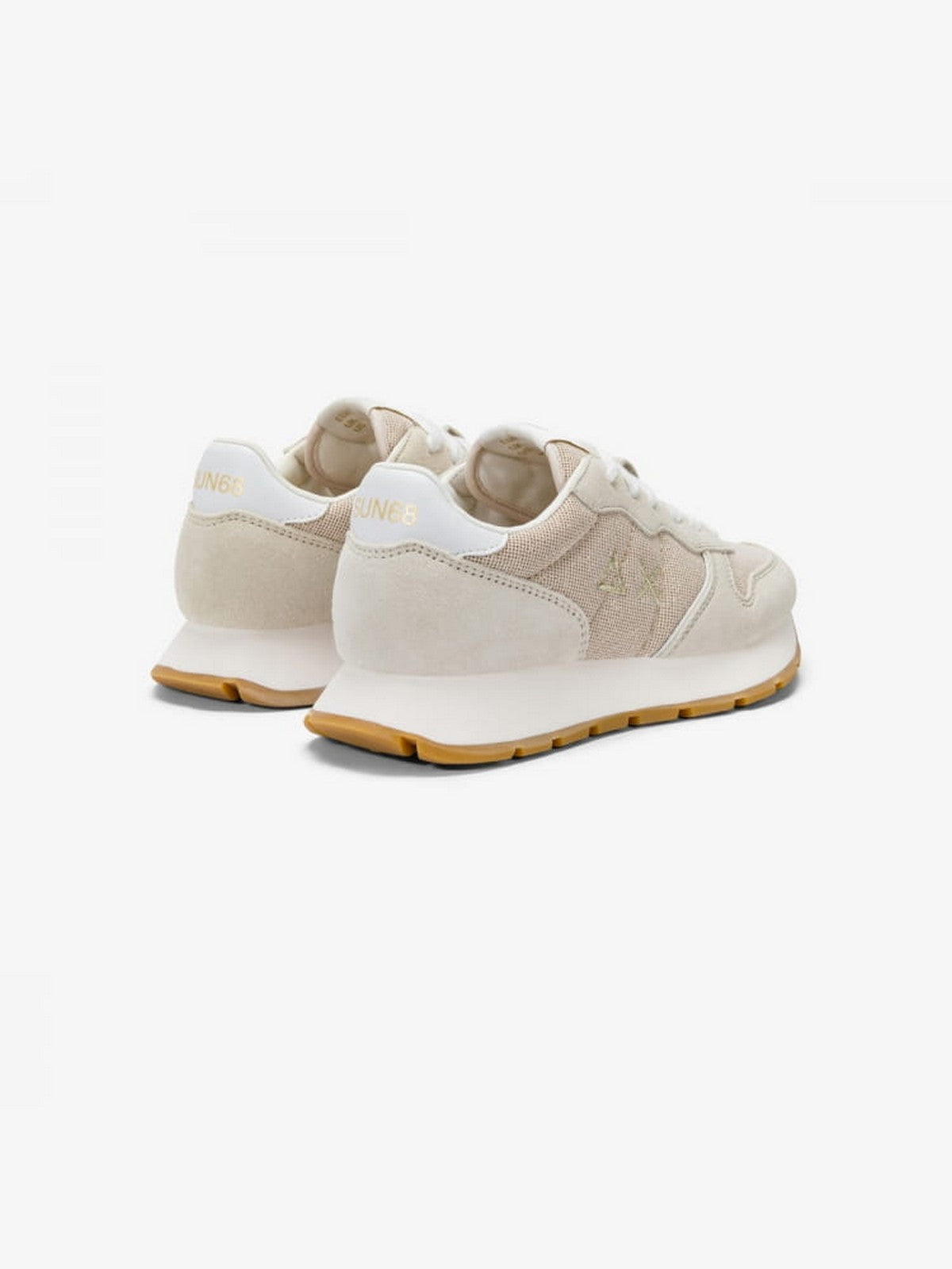 SUN68 Sneaker Donna Ally glitter textile Z35203 43 Oro