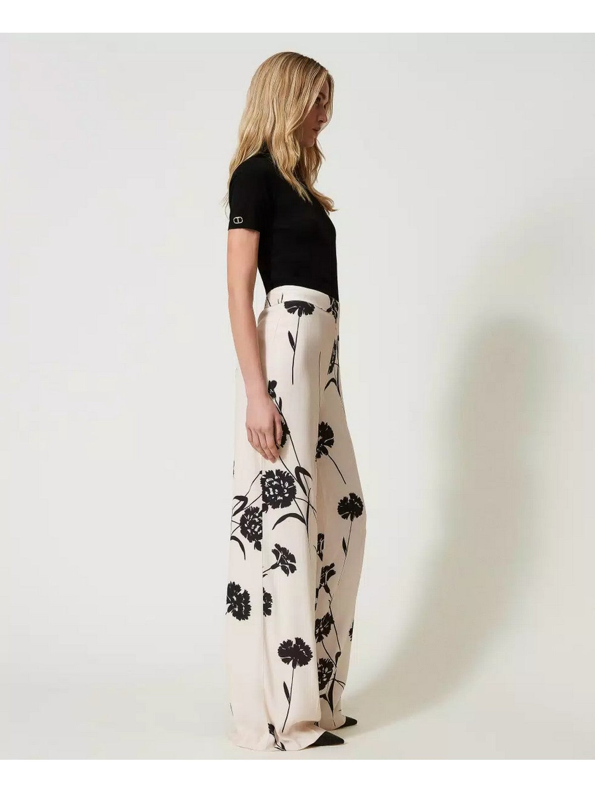 TWINSET Pantalone Donna 241TP2606 11349 Bianco