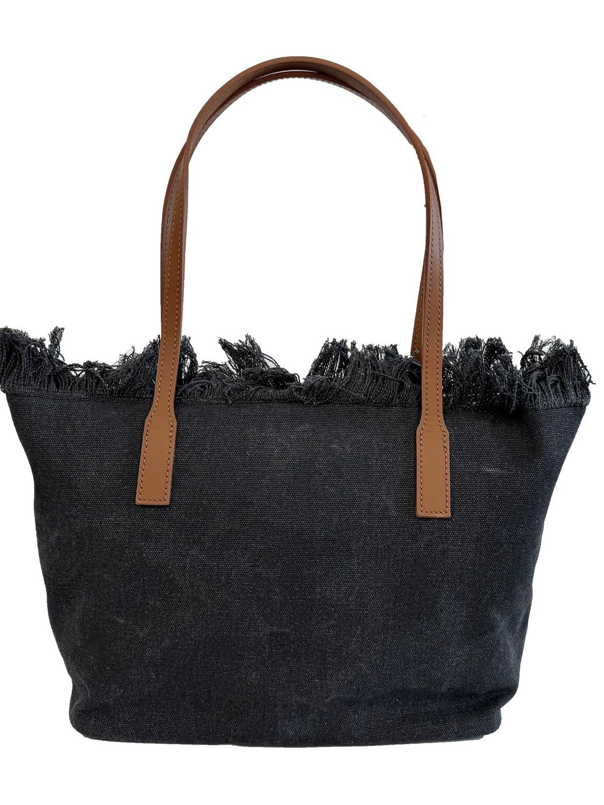 MC2 SAINT BARTH Borsa Donna CITY BAG FRINGE 01740L CANVAS 00 EMB