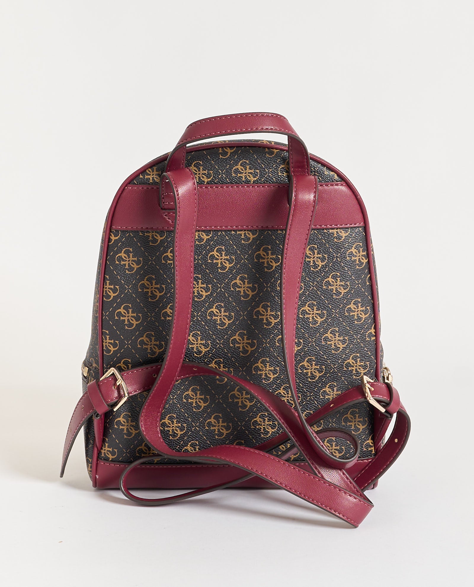 GUESS Zaino Donna FOLLIE SMALL BACKPACK TWLQ96 76032 BNL BROWN LOGO