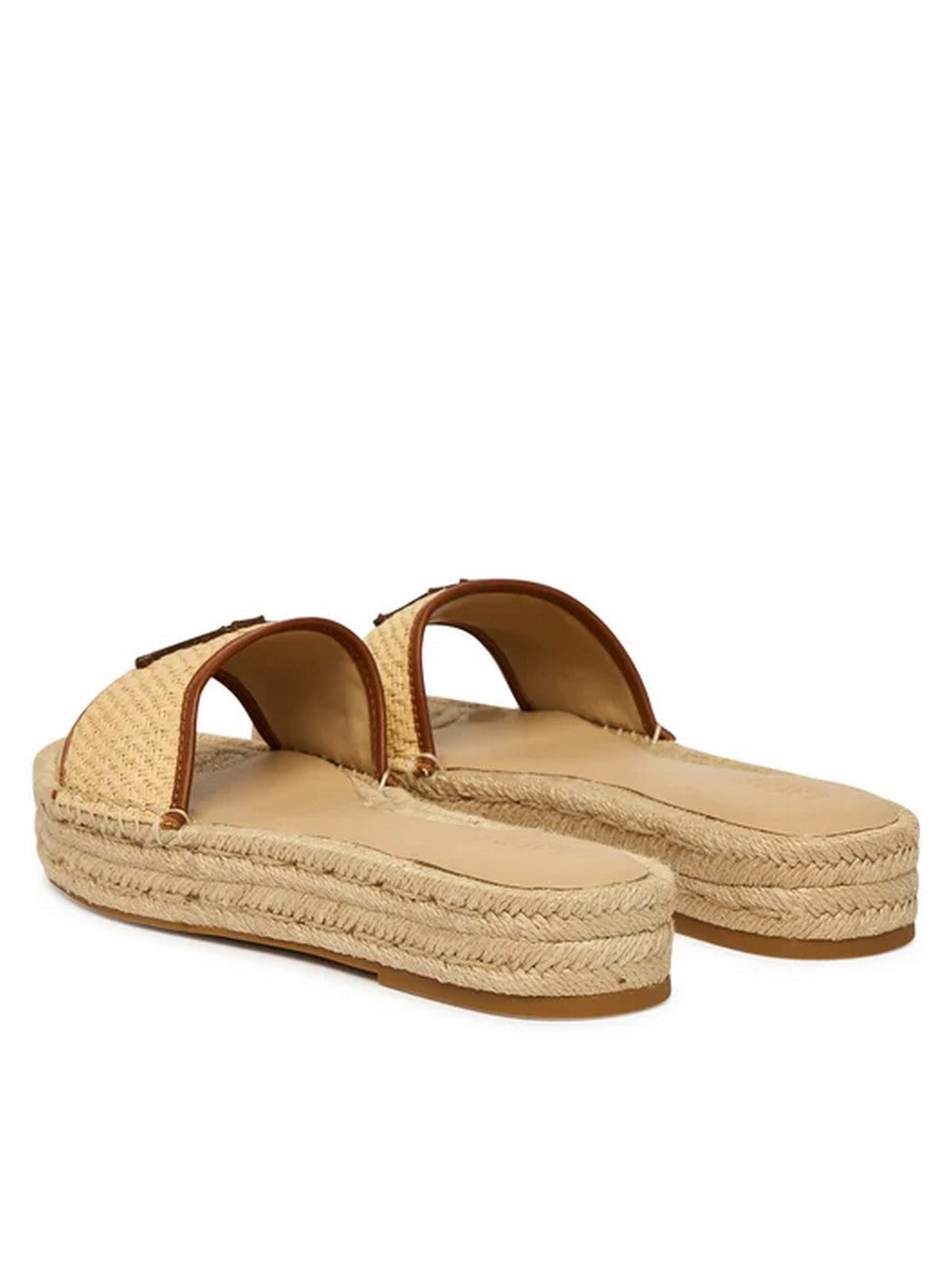 LAUREN RALPH LAUREN Ciabatta Donna 802P06398 003 NATURAL/LAUREN TAN