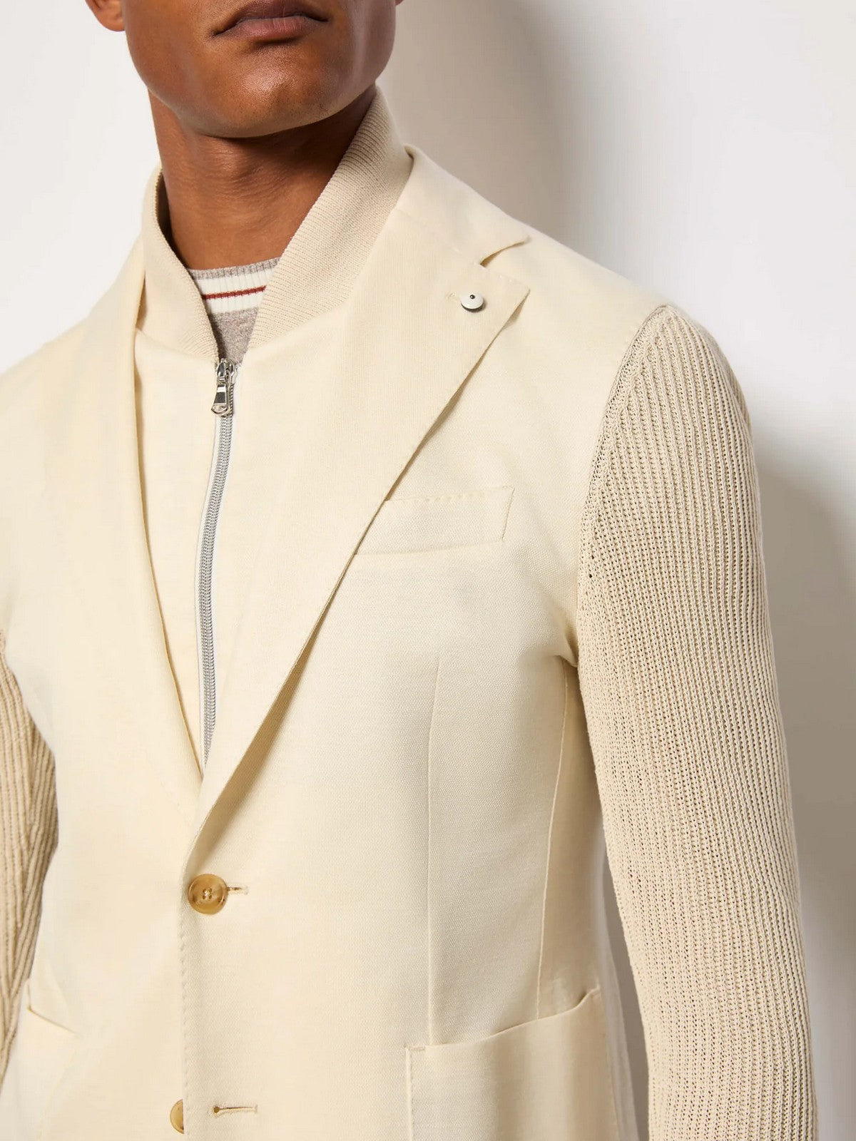 L.B.M. 1911 Giacca Uomo ANDREW 55205/1 2827 Bianco