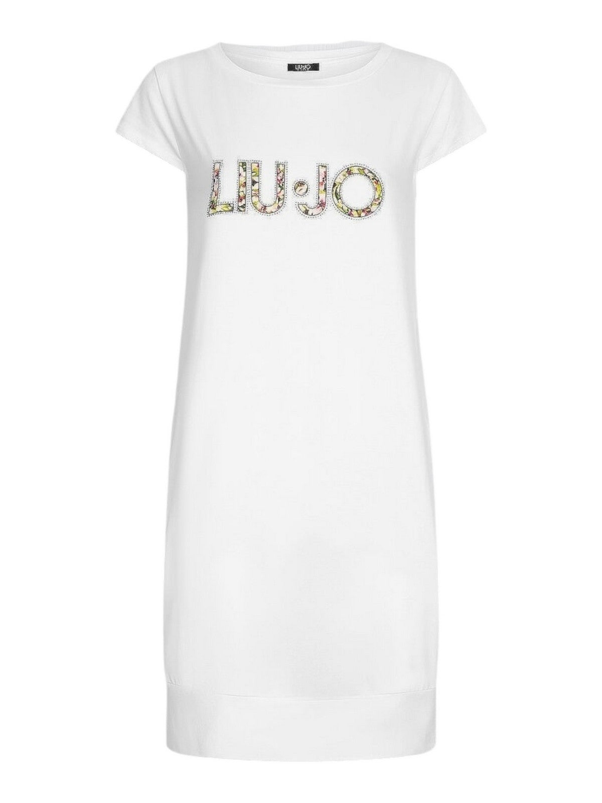 LIU JO BEACHWEAR Abito Donna VA5194JS003 Q9136 Bianco/flowers