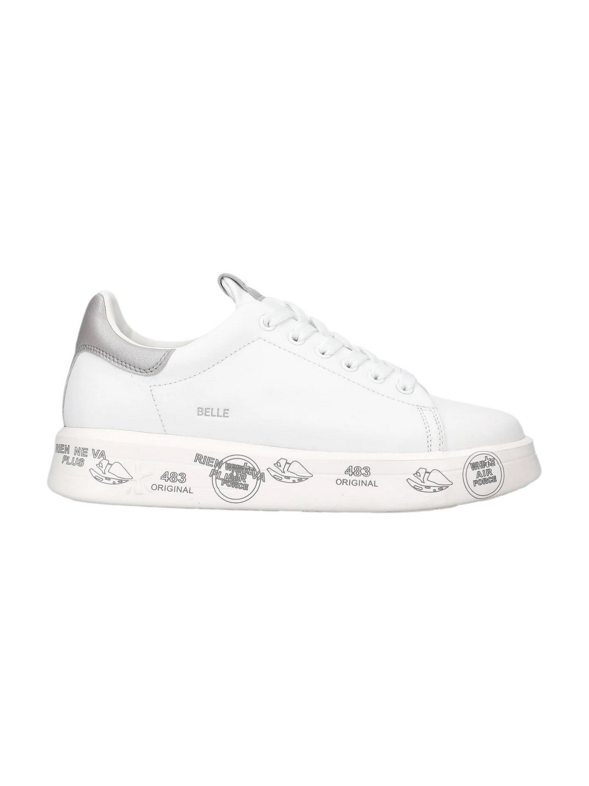 PREMIATA Sneaker Donna BELLE VAR 7447 Bianco gioboutiqueweb