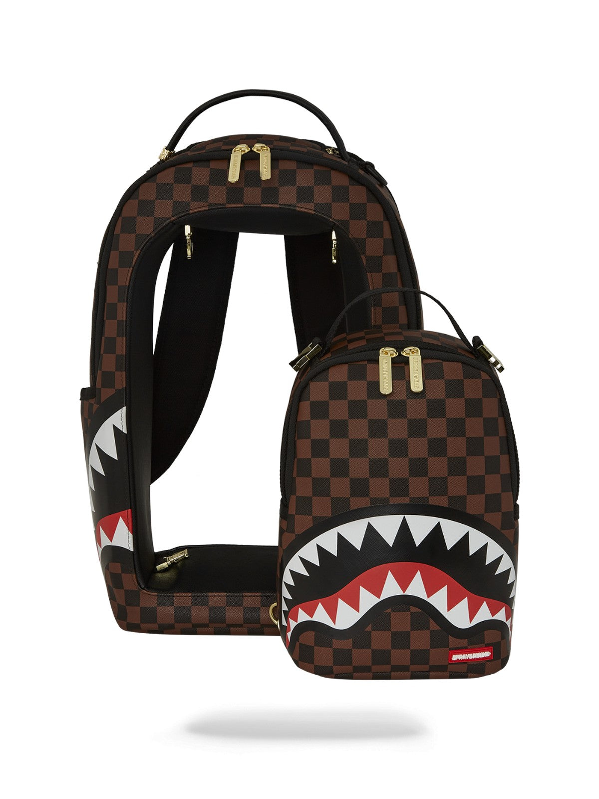 SPRAYGROUND Zaino Unisex adulto SHARKS IN A HOLE IN PARIS DLXSV BACKPACK 910B7223NSZ Nero