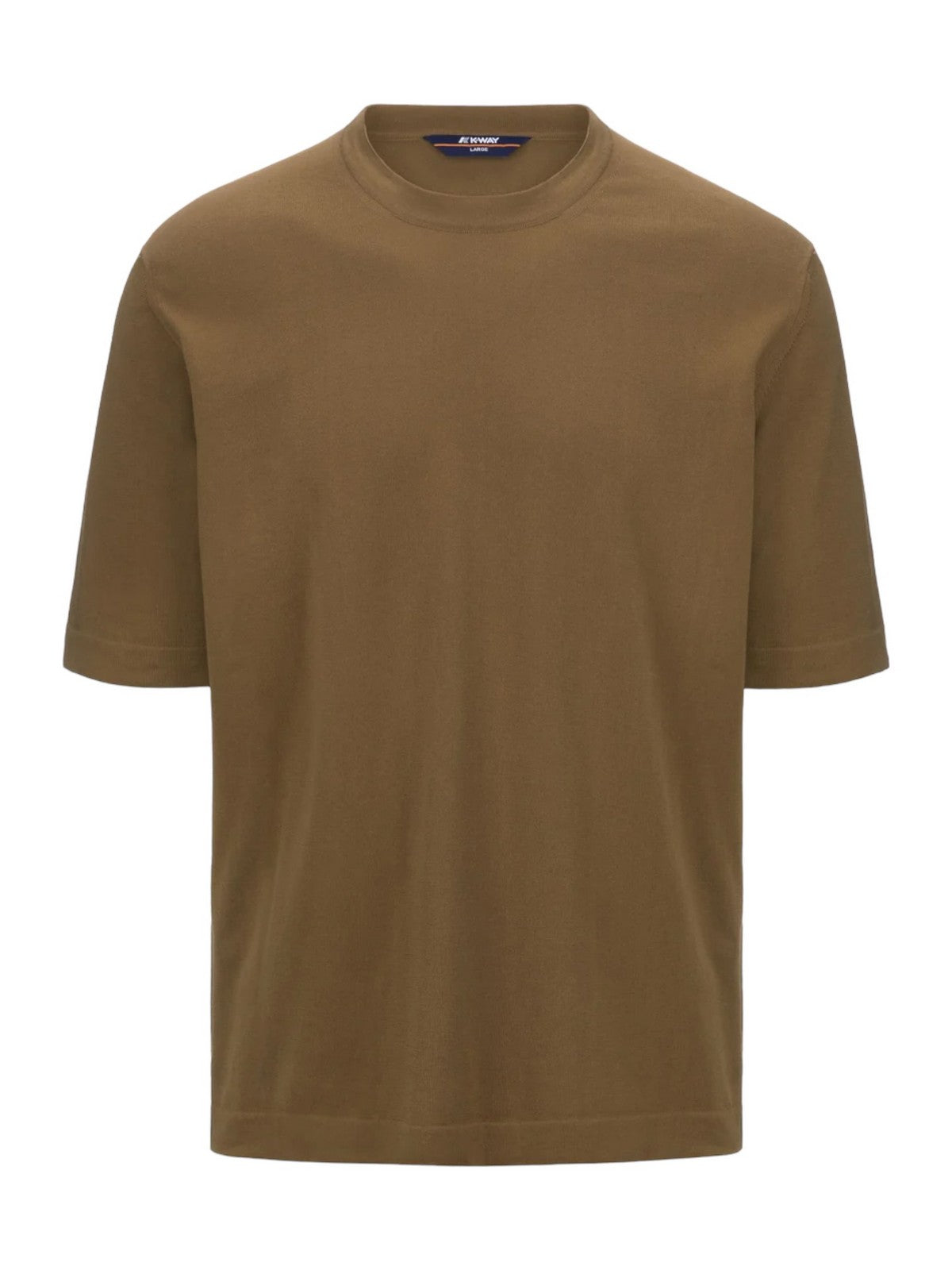 K-WAY T-Shirt e Polo Uomo Combe K4126SW 045 Marrone gioboutiqueweb