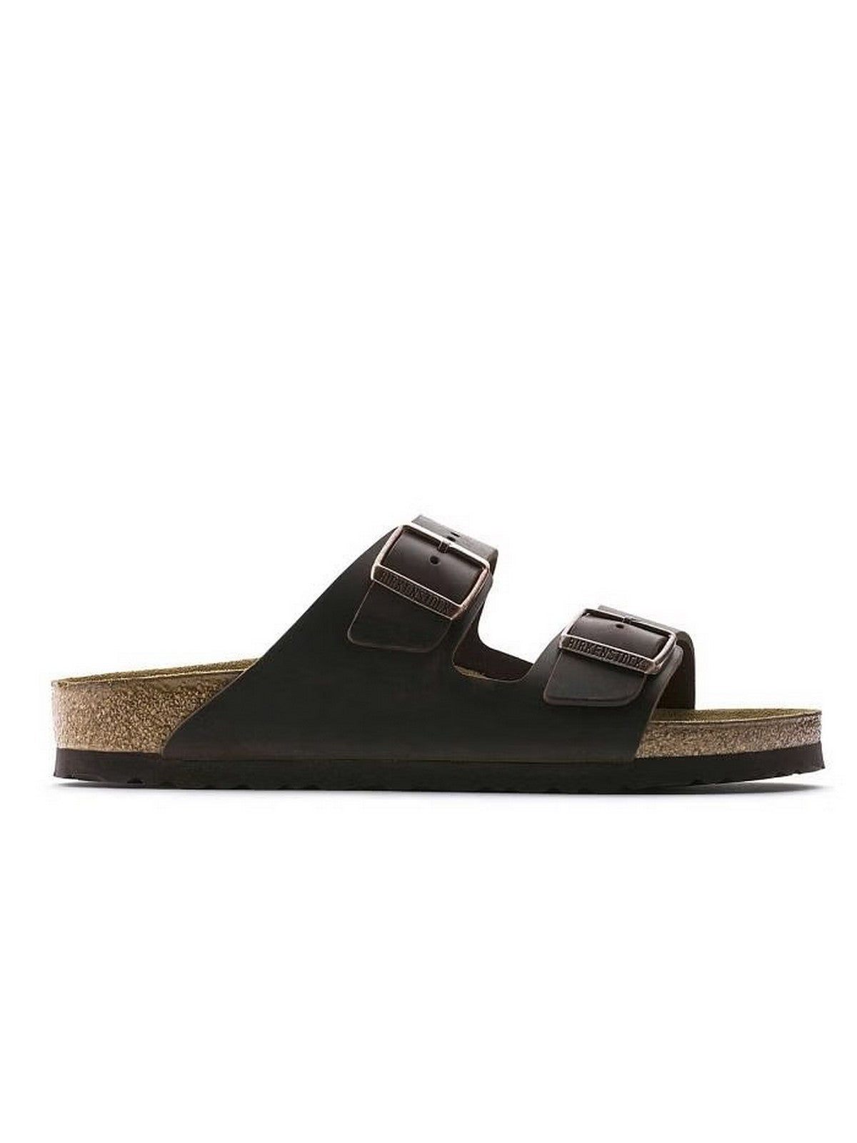 BIRKENSTOCK Sandalo Unisex adulto Arizona habana, Oiled Leather 052533 Marrone gioboutiqueweb