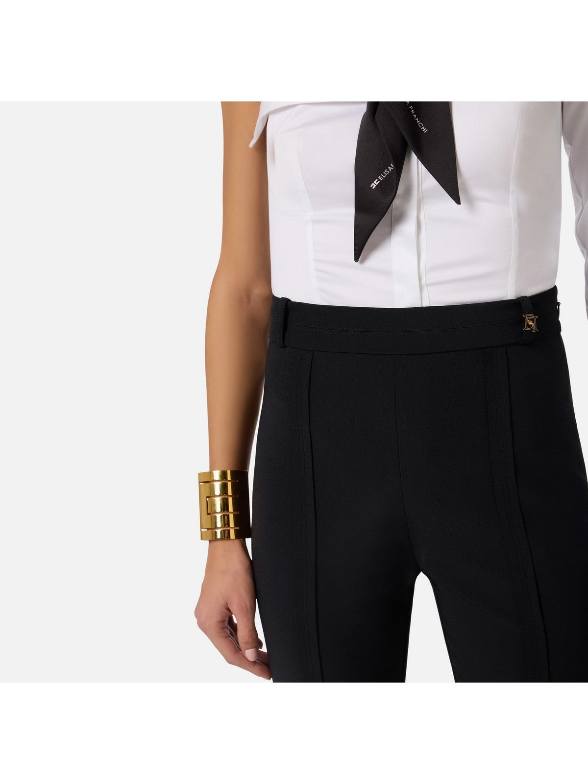 ELISABETTA FRANCHI Pantalone Donna PA16961E2 110 Nero