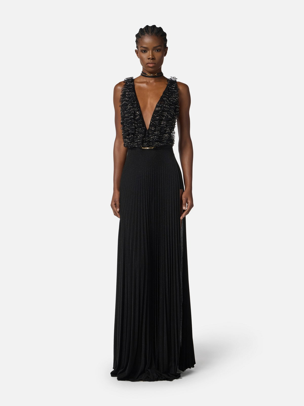 ELISABETTA FRANCHI Abito Donna ABR1957E2 110 Nero