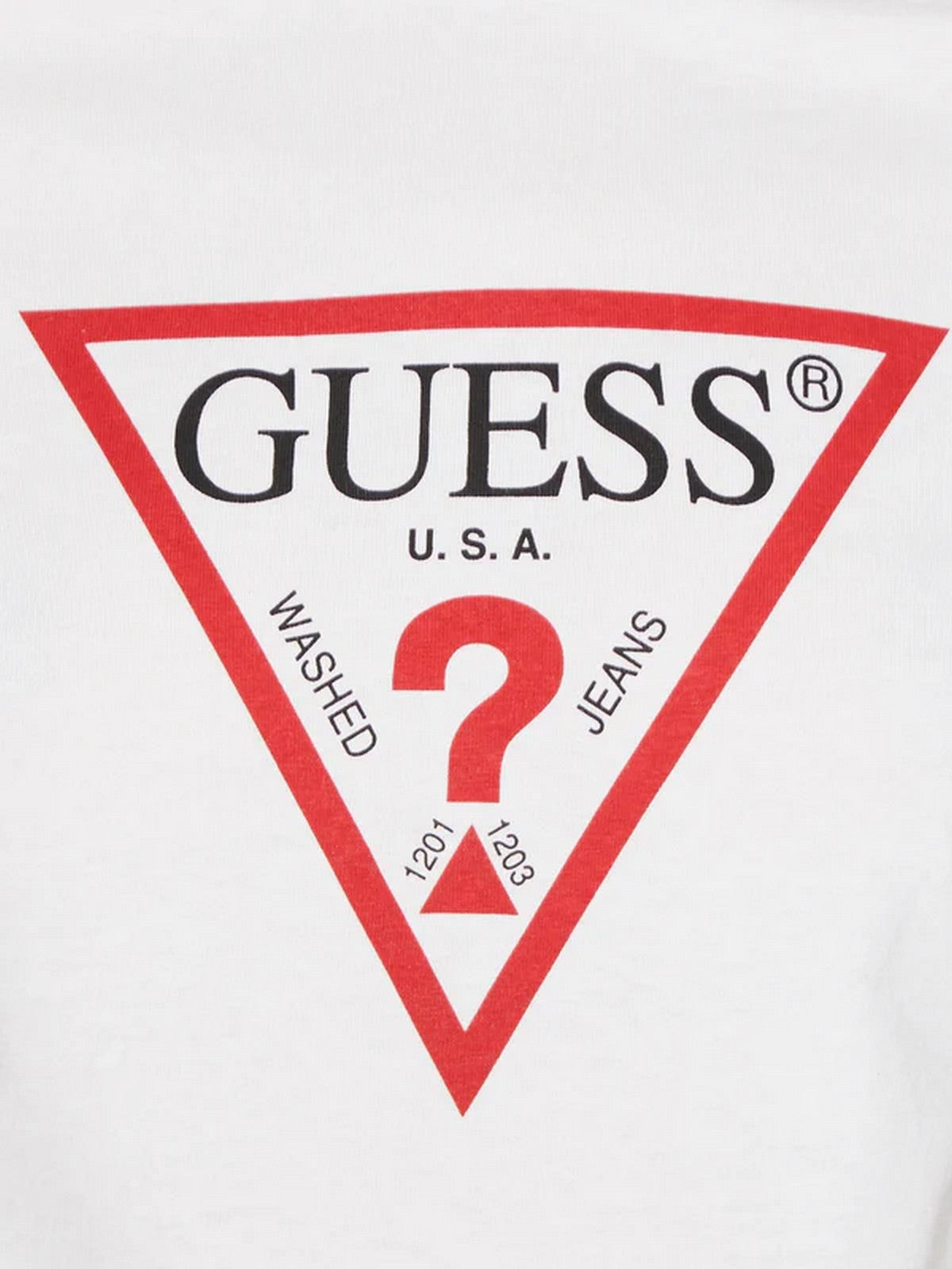GUESS T-shirt Donna GJ SS CN SLIM ICONIC TEE W4YI04 J1314 G011 PURE WHITE