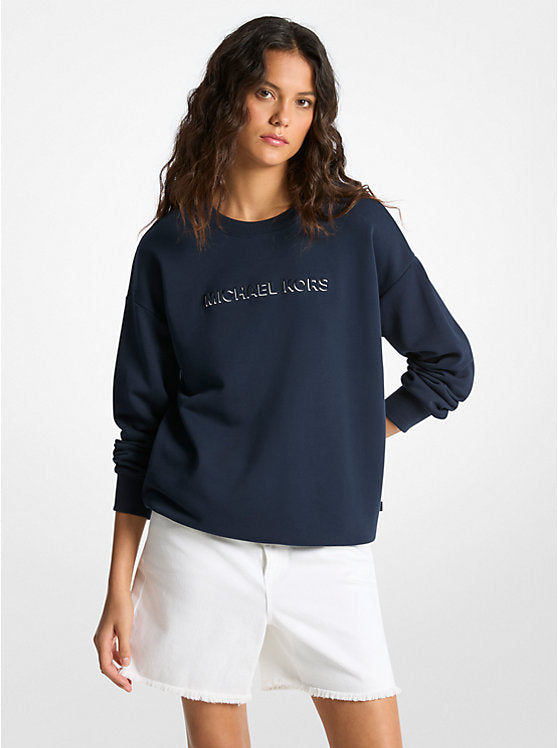 MICHAEL KORS Felpa Donna MR651Z64MY 409 MIDNIGHTBLUE