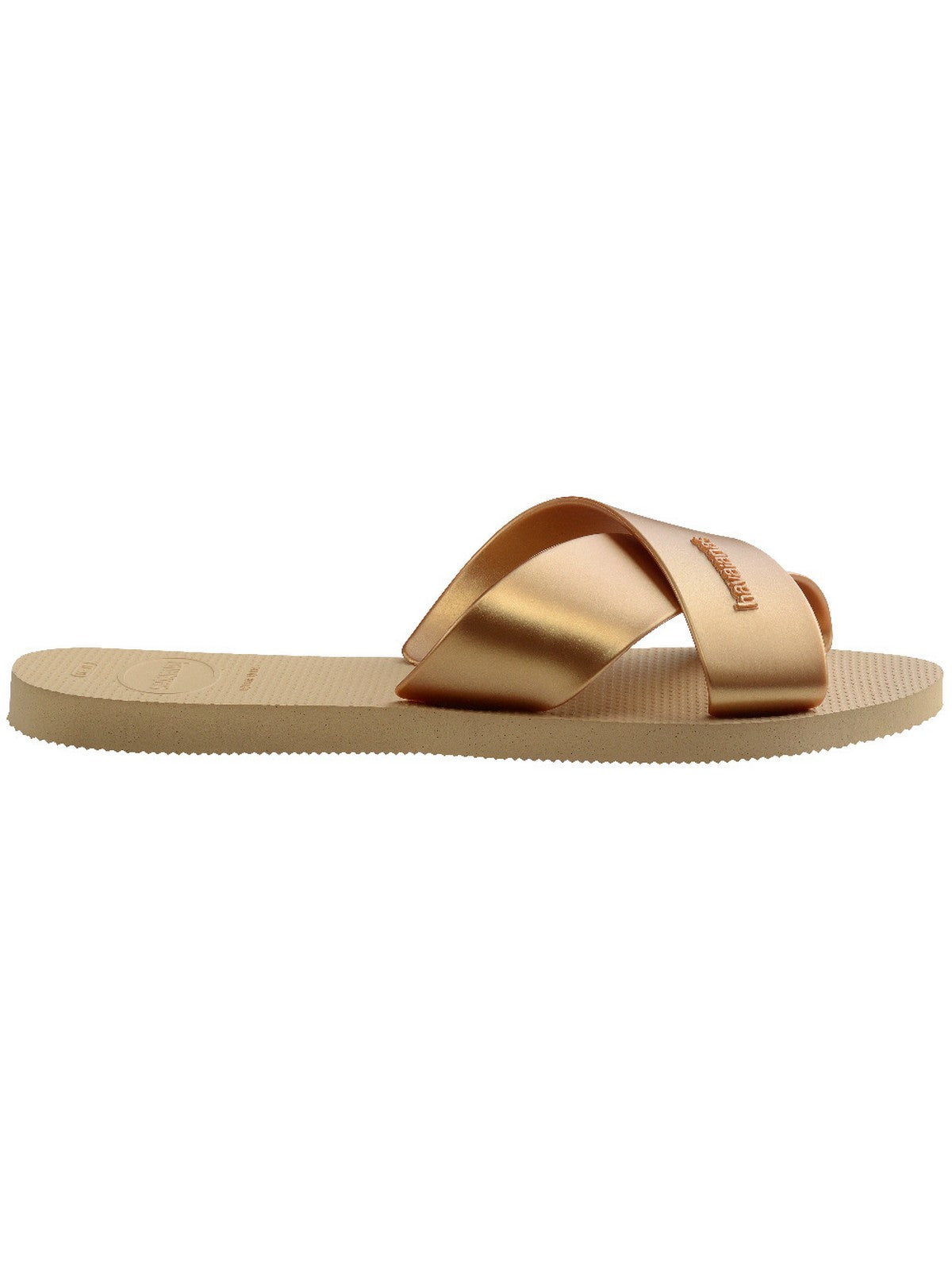 HAVAIANAS Ciabatta Donna Hav. Aqua metallic 4148866.0570 Oro gioboutiqueweb