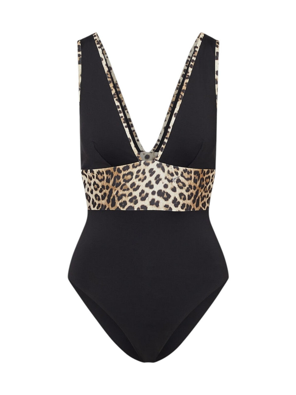 LIU JO BEACHWEAR Costume da bagno Donna VA6008J6447 Y9908 Nero/animalier