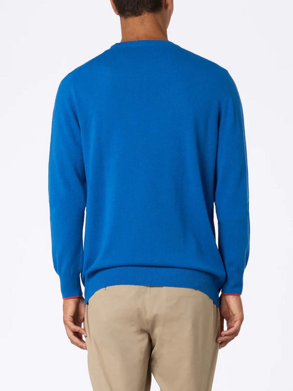 MC2 Saint Barth Hombres Heron Light Heron Light 00330G Azul Sweater