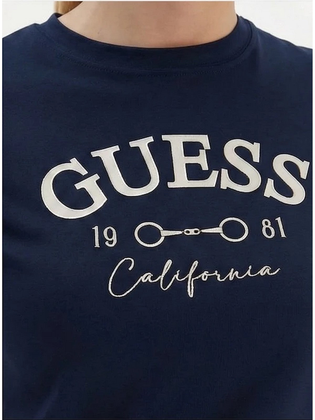 GUESS SPORT T-shirt Donna BEATRIZ CN SS T-SHIRT V6RI02 J1314 G7F3 TOTAL LUNAR ECLIPSE