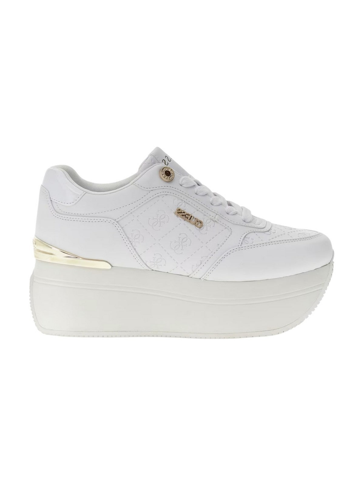 GUESS Sneaker Donna CAMRIO10 FLPC10 FAL12 WHITE WHITE