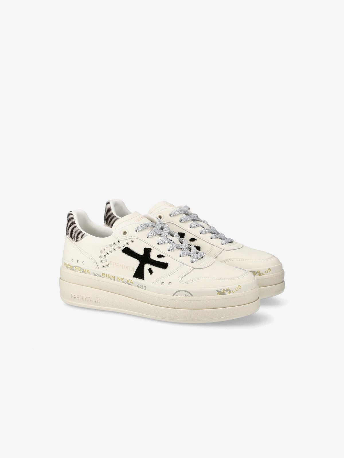 PREMIATA Sneaker Donna MICOL VAR 7752 off white