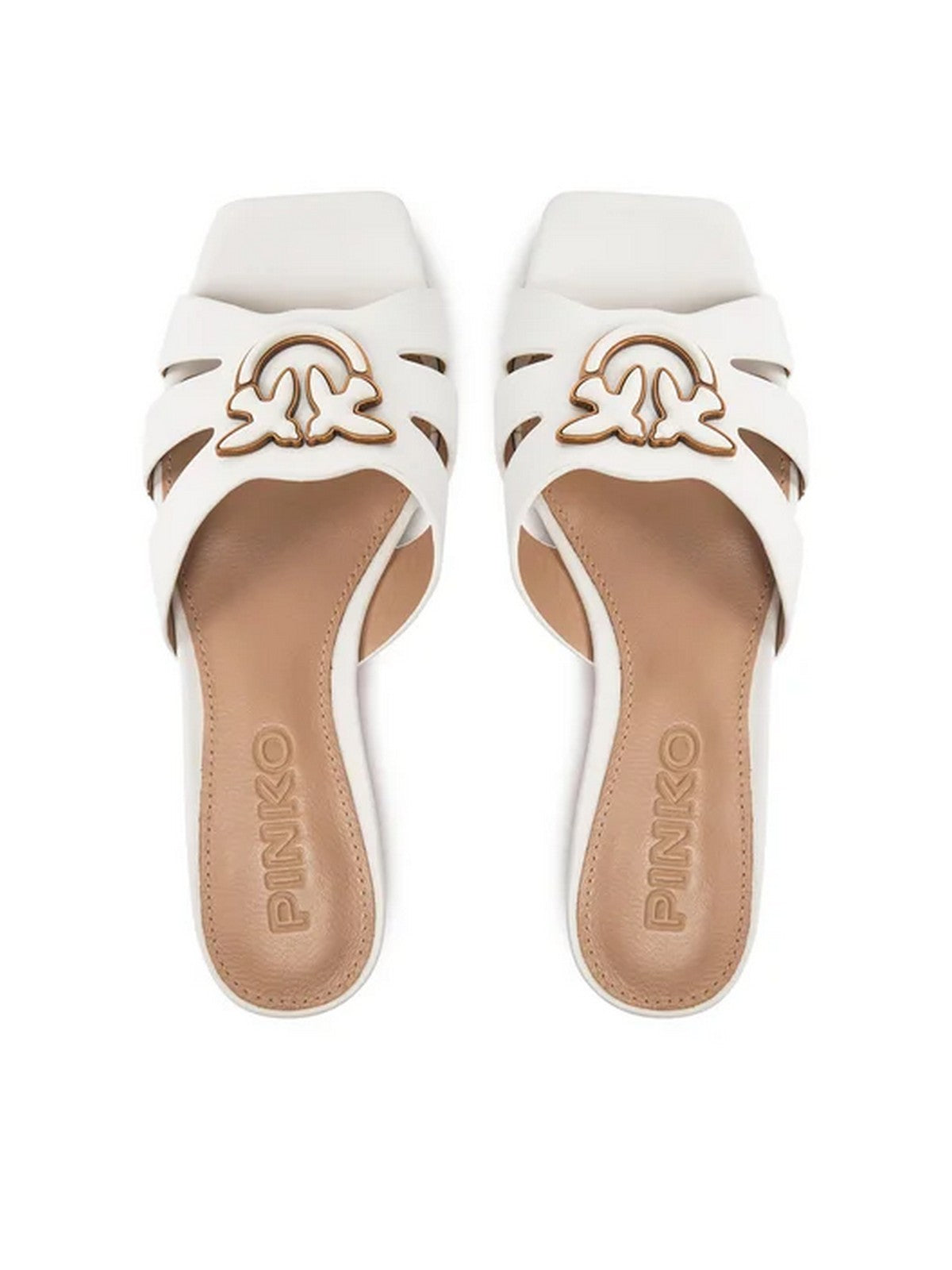 PINKO Ciabatta Donna MARLI 09 SD0313P003 Z12 Bianco gioboutiqueweb