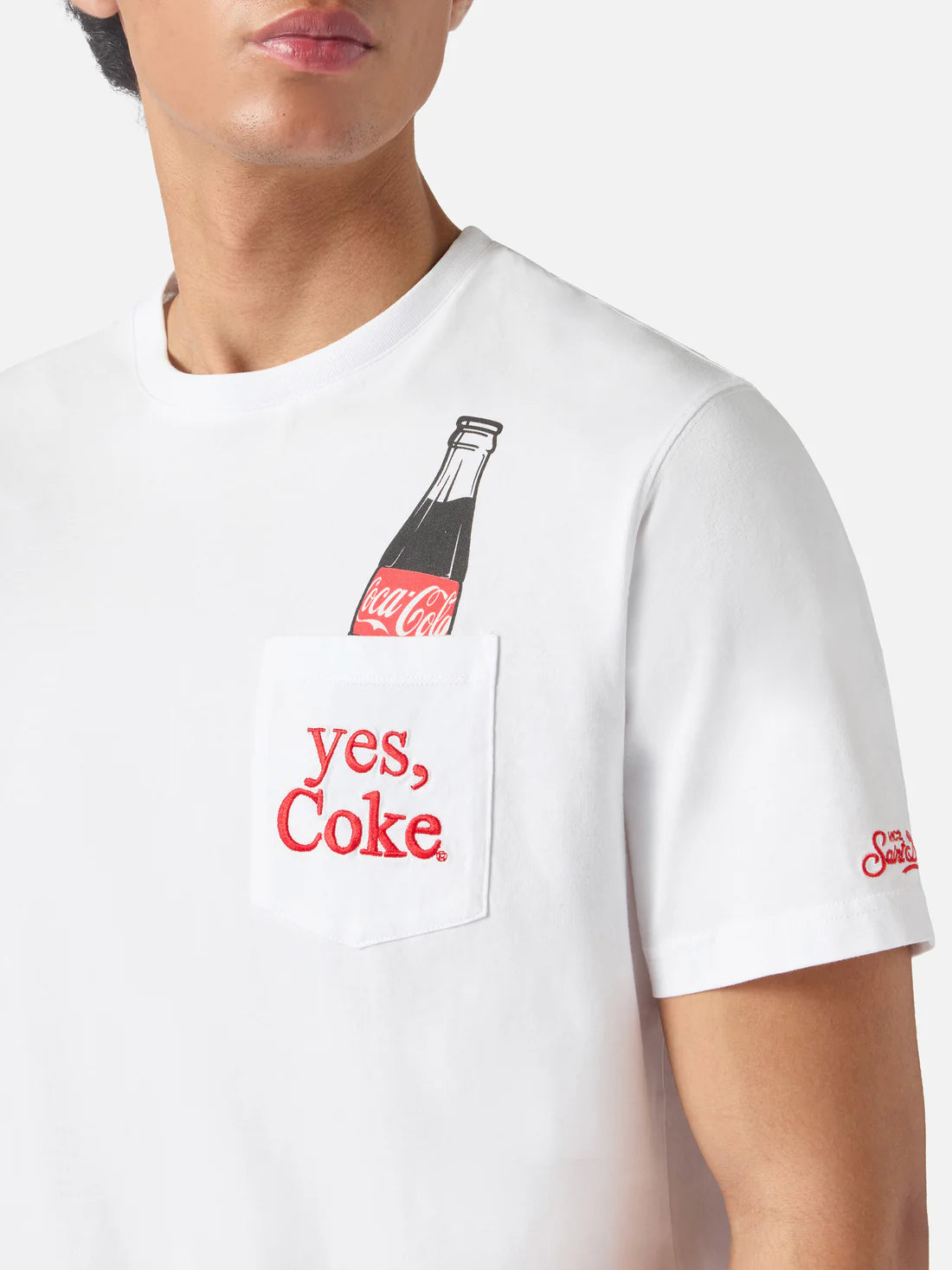 MC2 SAINT BARTH T-shirt Uomo AUSTIN 04565L COKE BOTTLE 01N