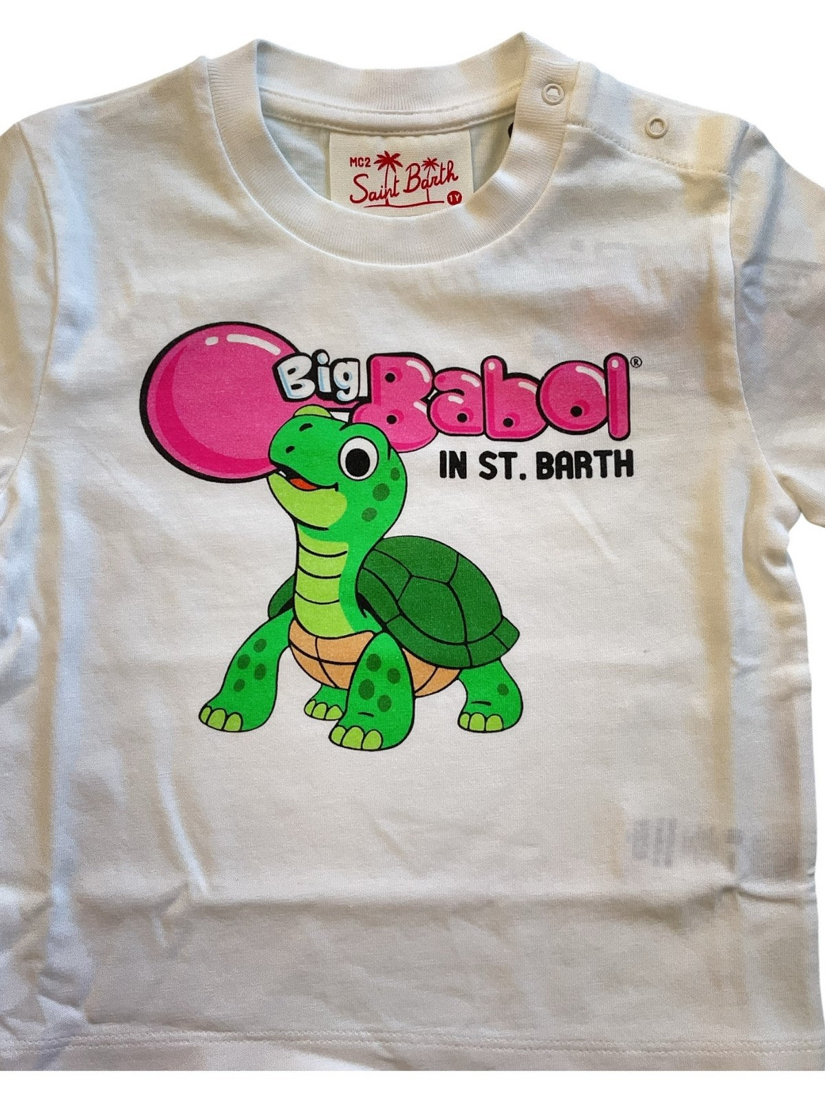 MC2 SAINT BARTH T-shirt Bambini e ragazzi DENVER JR 02208L BIG BABOL TURTLE 01N
