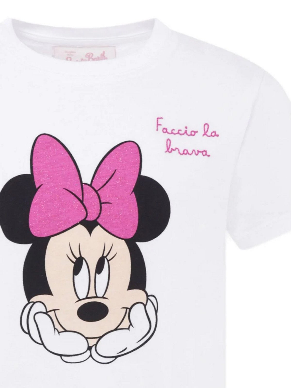 MC2 SAINT BARTH T-shirt Bambine e ragazze ELLY 00211H Bianco gioboutiqueweb