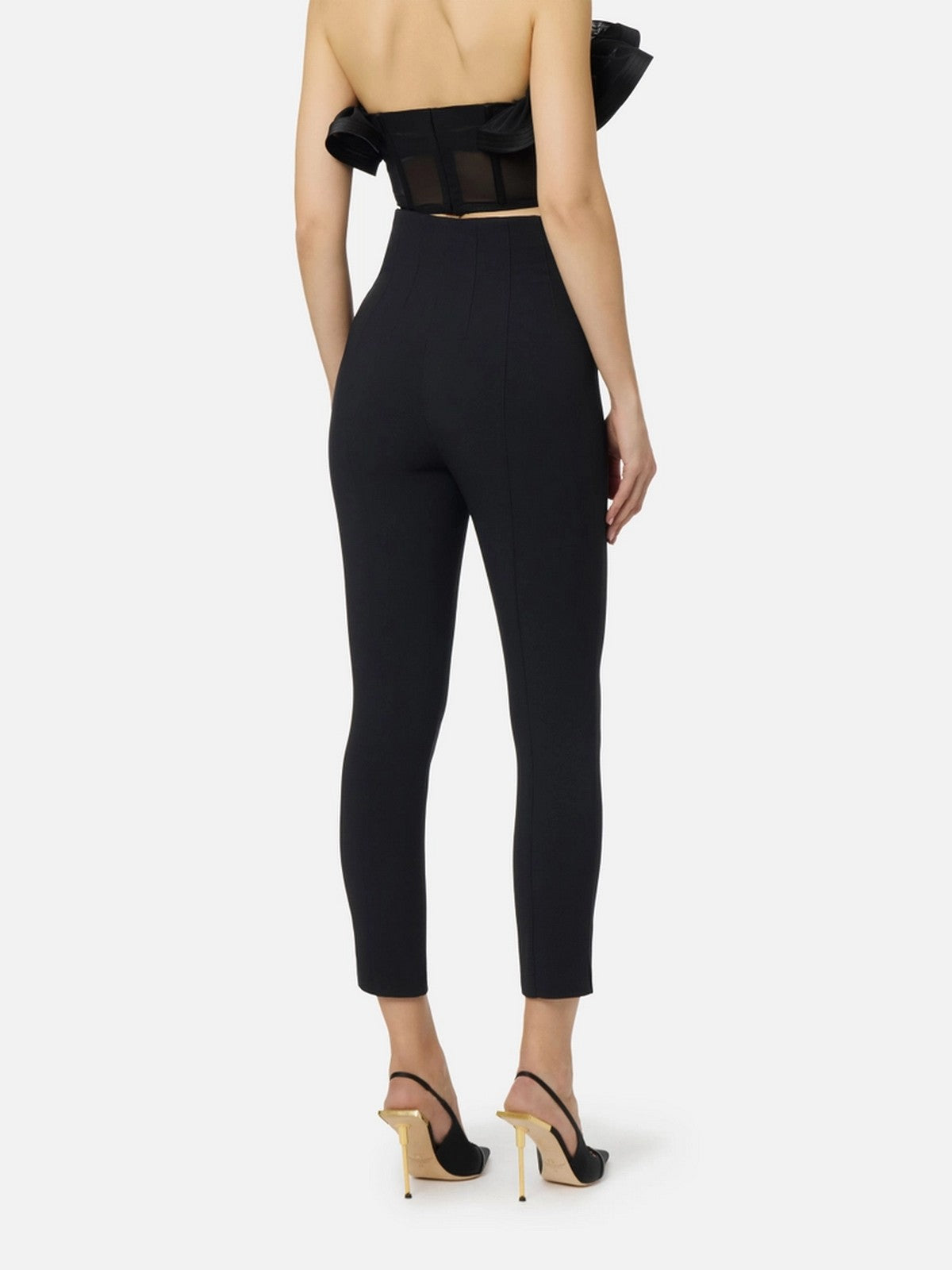 ELISABETTA FRANCHI Pantalone Donna PA16361E2 110 Nero