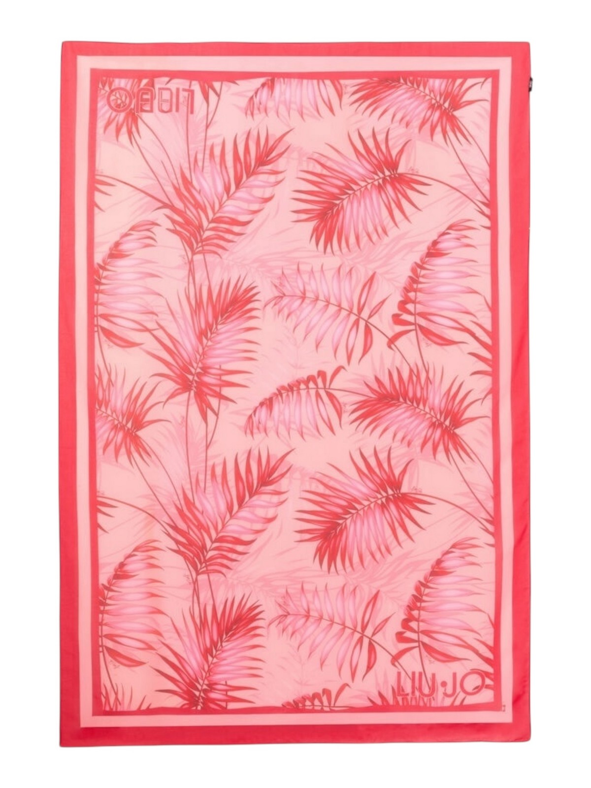 LIU JO BEACHWEAR Pareo Donna VA5175T4902 M9150 St.pink palm gioboutiqueweb