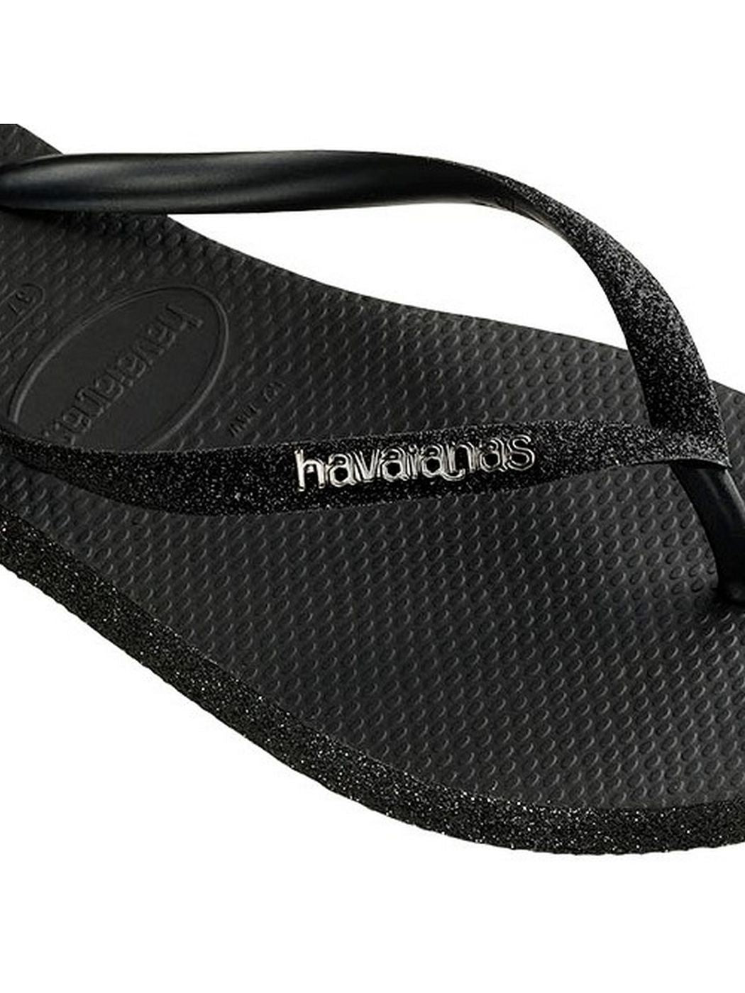 HAVAIANAS Infradito Donna SLIM SPARKLE ME FC 4146093.0090 Nero gioboutiqueweb