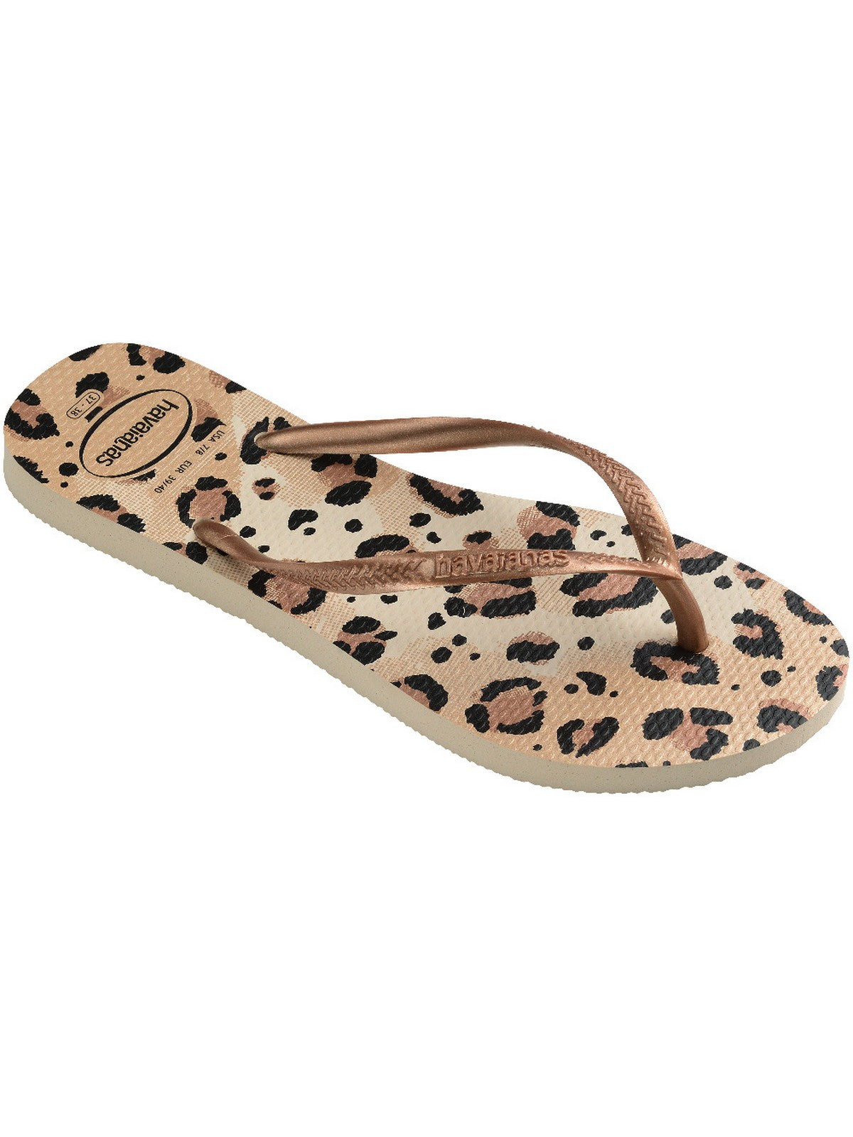 HAVAIANAS Infradito Donna Hav. Slim animals 4103352.6516 Beige gioboutiqueweb