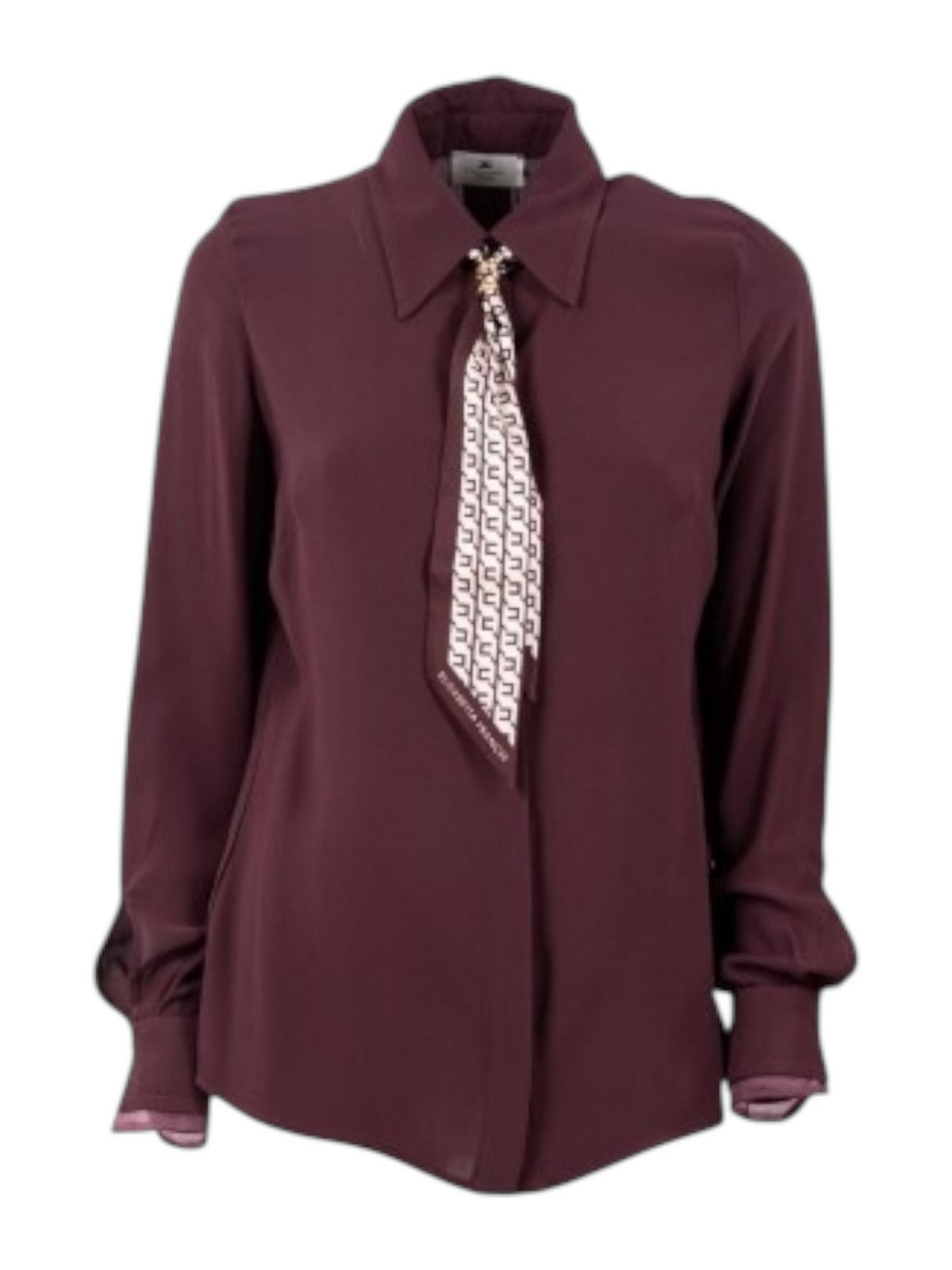 ELISABETTA FRANCHI Camicia Donna CA09356E2 EA4 MERLOT