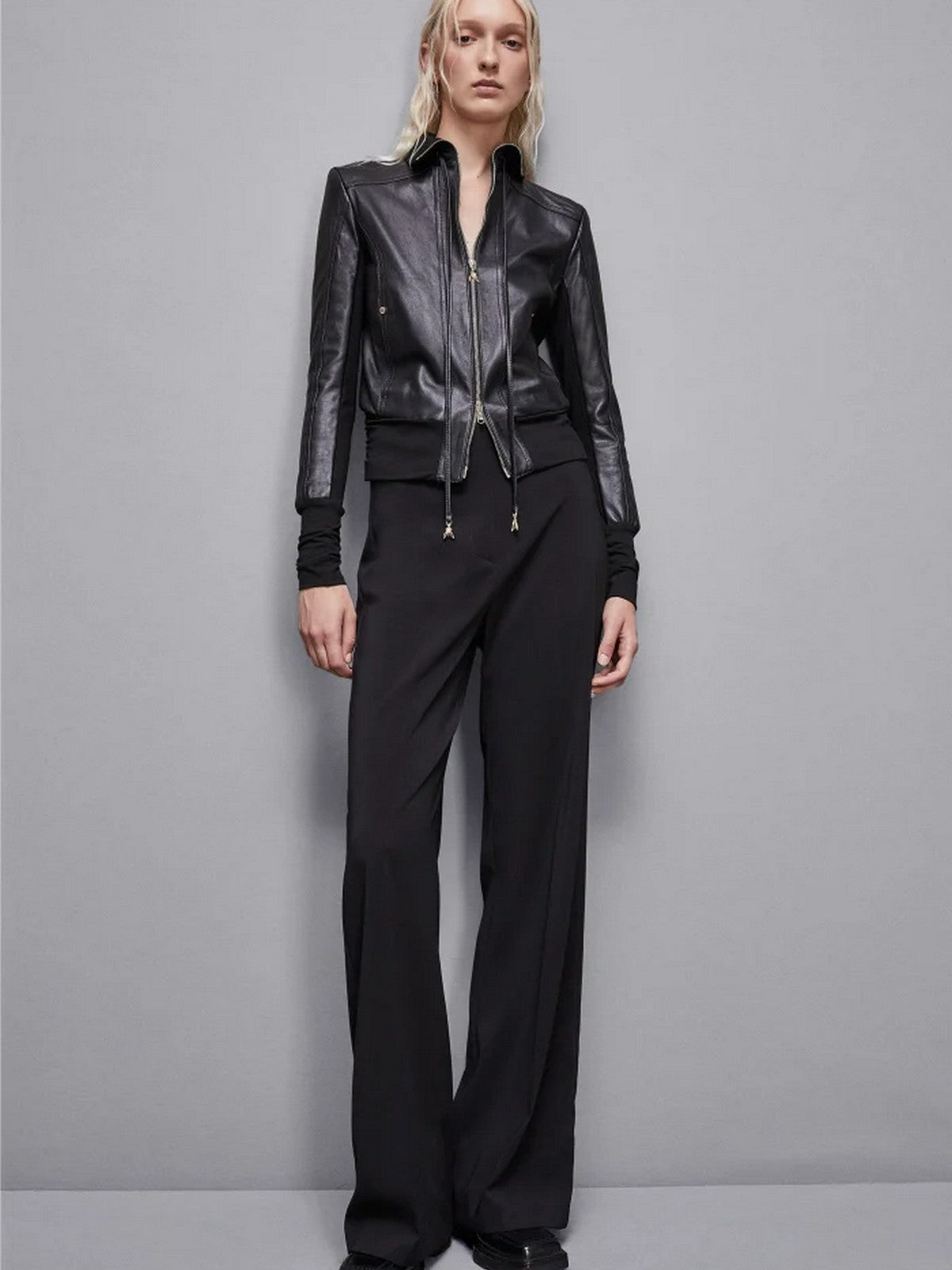 PATRIZIA PEPE Giubbino Donna CO1331 L1HZ K103 Nero gioboutiqueweb
