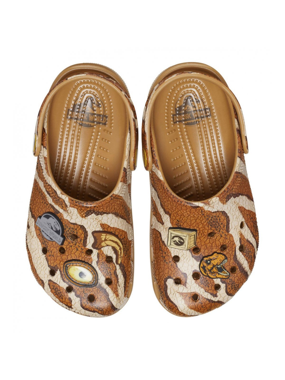Crocs Ciabatta Children and Teenagers Jurassic World Classic Clog K 208808 202 Marrone