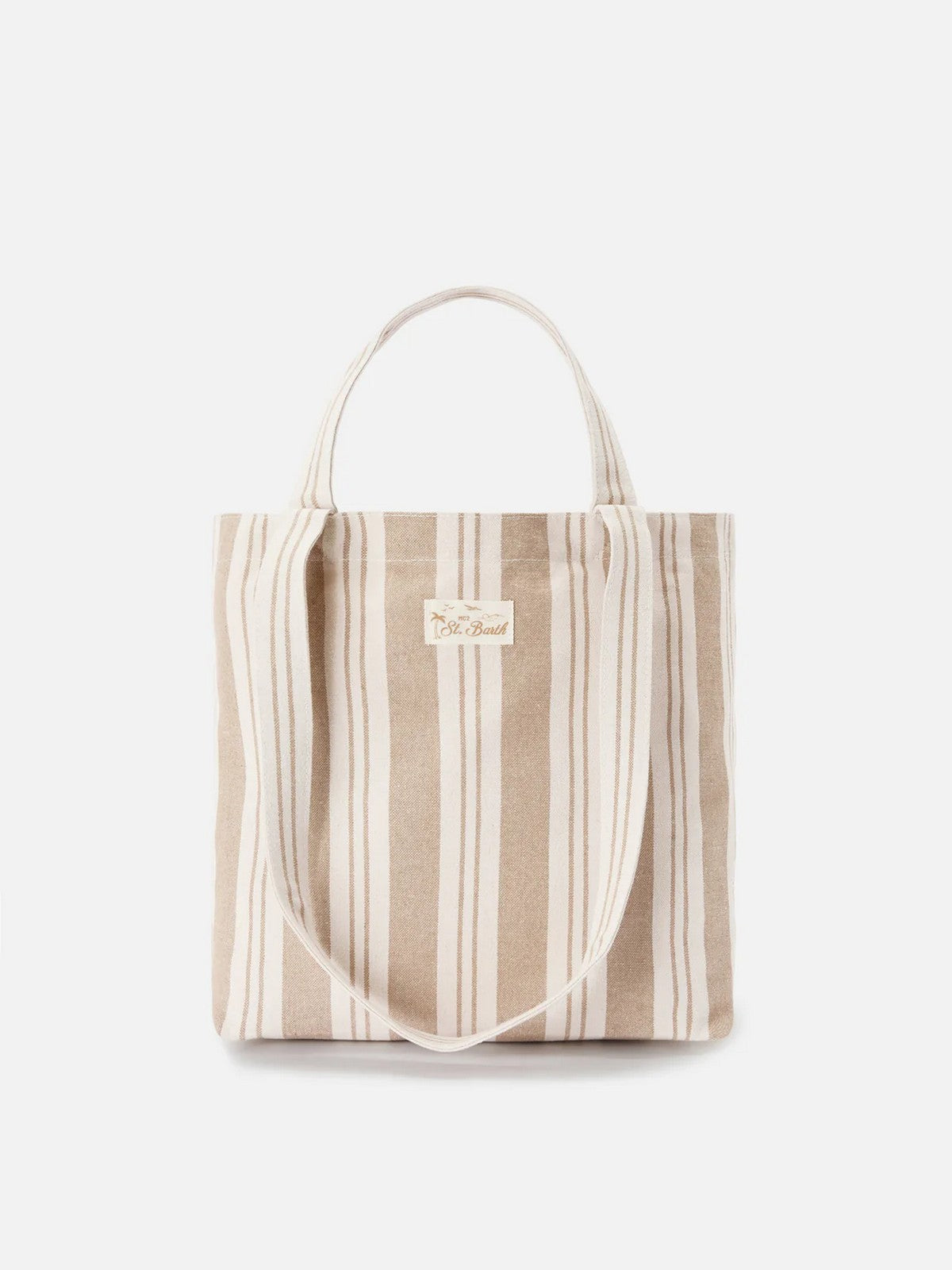 MC2 SAINT BARTH Borsa Donna ESSENTIAL BEACH COTTON 01102L BIG STRIPES V 1118 EMB