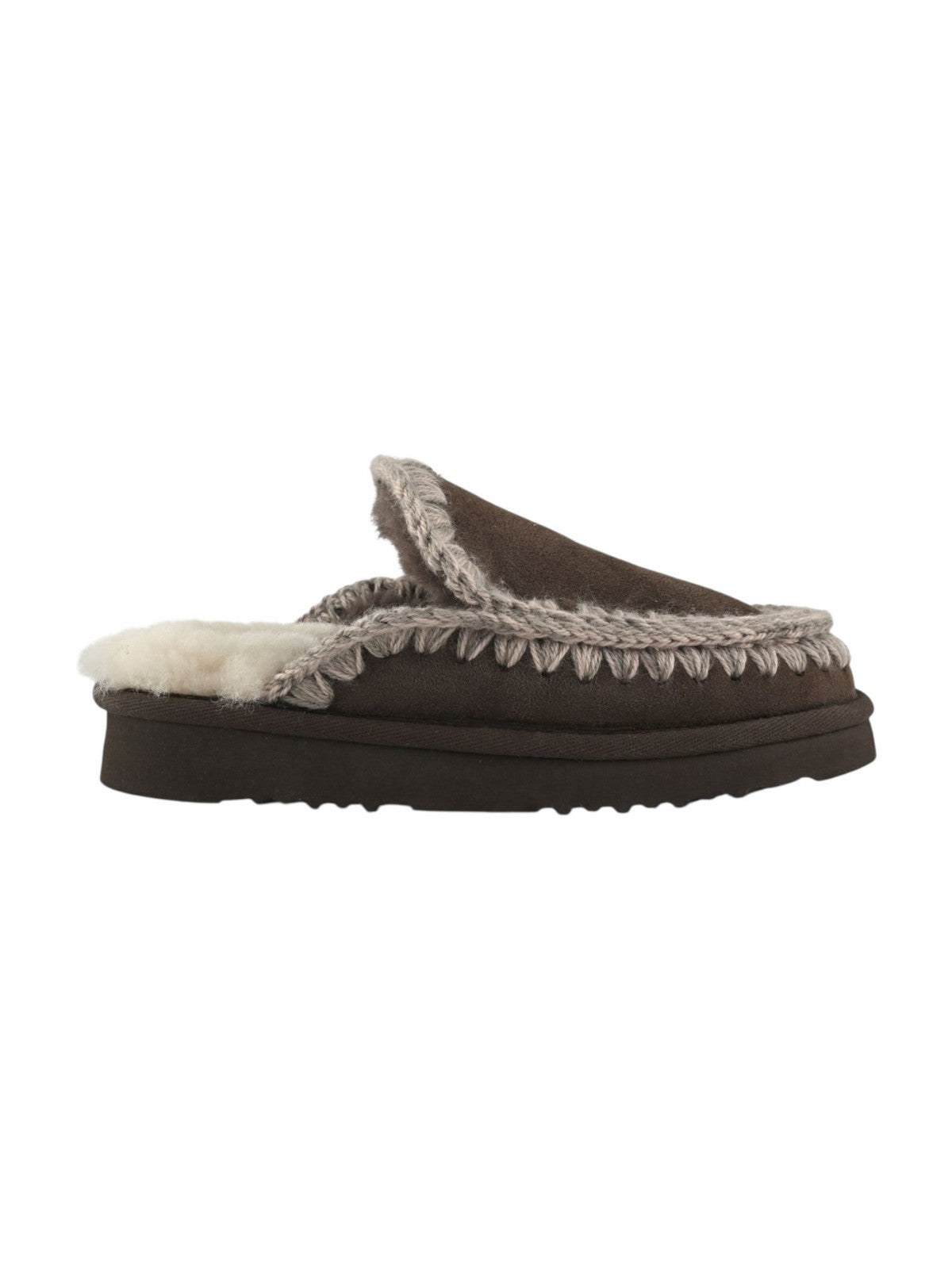 MOU Ciabatta Donna Eskimo slipper MU.FW101125A BRPEP Brown Pepper