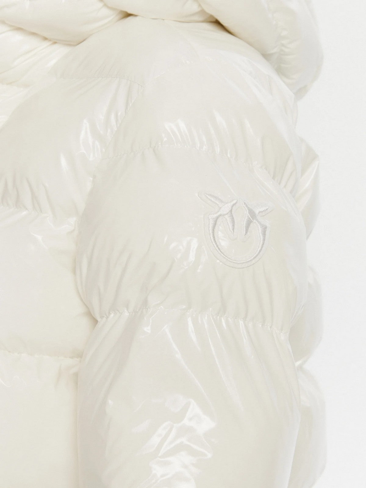 PINKO Piumino Donna ELEODORO CABAN 101597-A2P7 Z05 BIANCO-BIANCANEVE