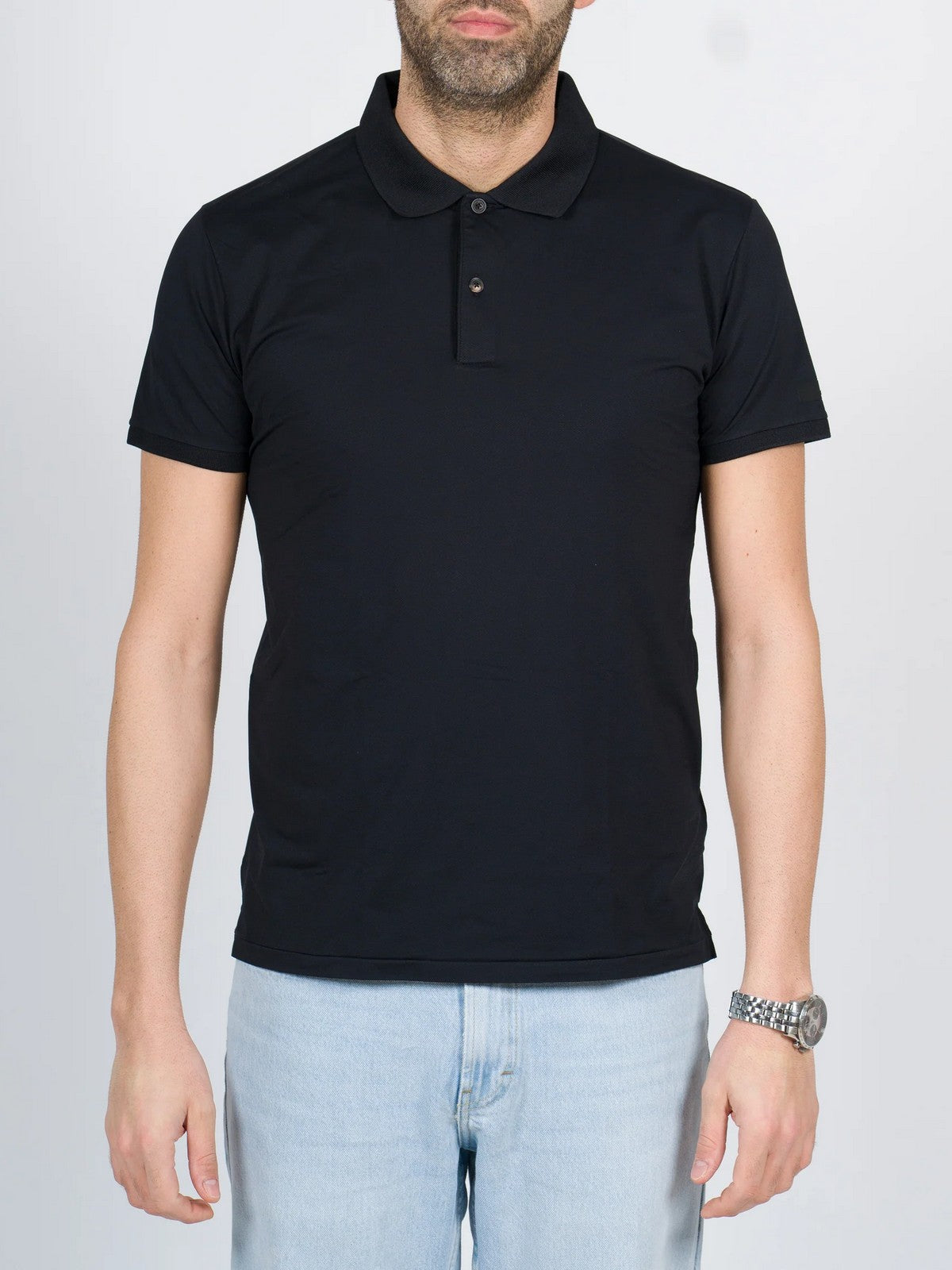 RRD Polo Uomo 25207 10 Nero gioboutiqueweb