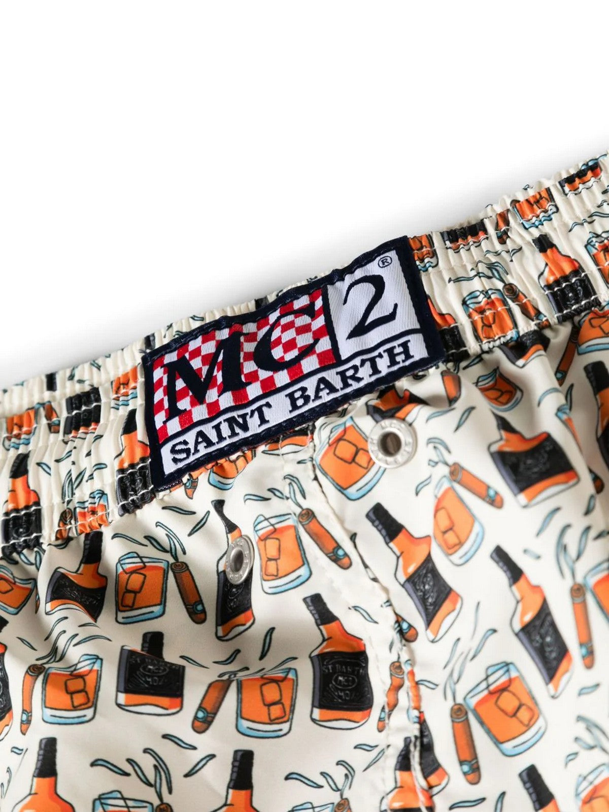 MC2 SAINT BARTH Costume da bagno Uomo LIGHTING MICRO FANTASY 02730H Beige