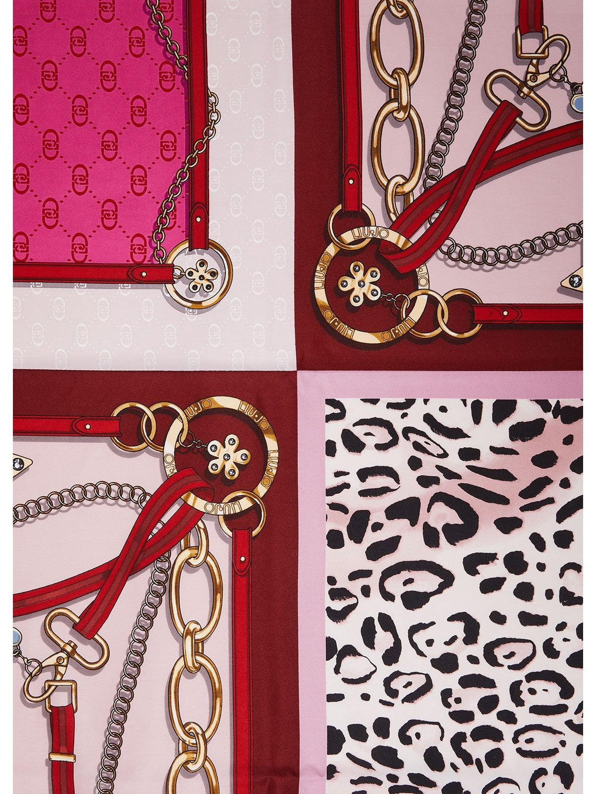 LIU JO SOFT Foulard Donna 2F4100T0300 91555 Beige gioboutiqueweb