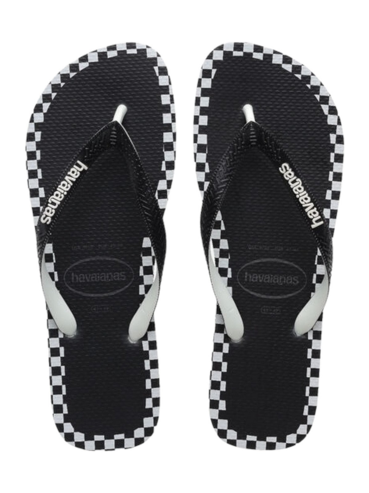 HAVAIANAS Infradito Unisex adulto Hav. Top Checkmate 4148771.3498 Grigio gioboutiqueweb
