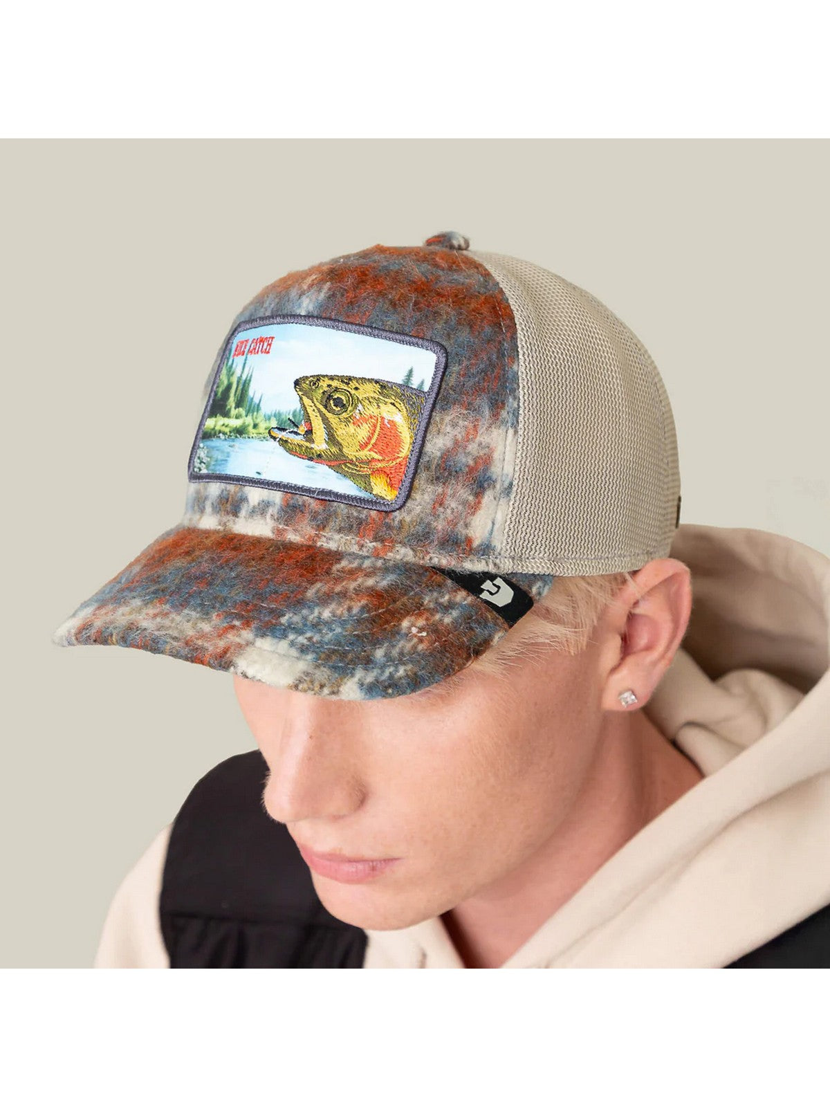 GOORIN BROS Cappello Uomo DOWN THE RIVER 101-2312 PLAID PLAID