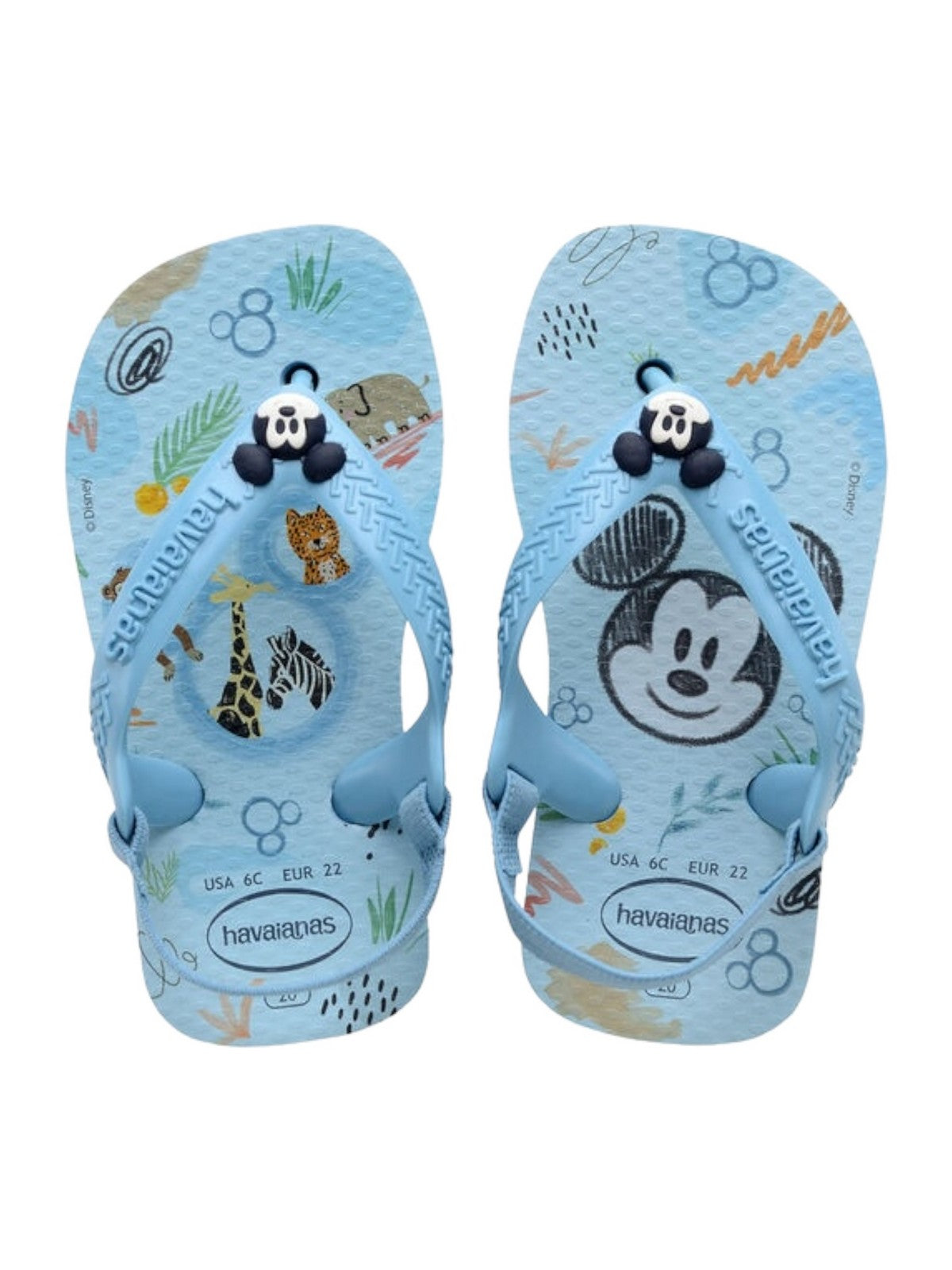 HAVAIANAS Infradito Bambini e ragazzi Hav. Baby Disney Classics II 4137007.1056 Blu gioboutiqueweb
