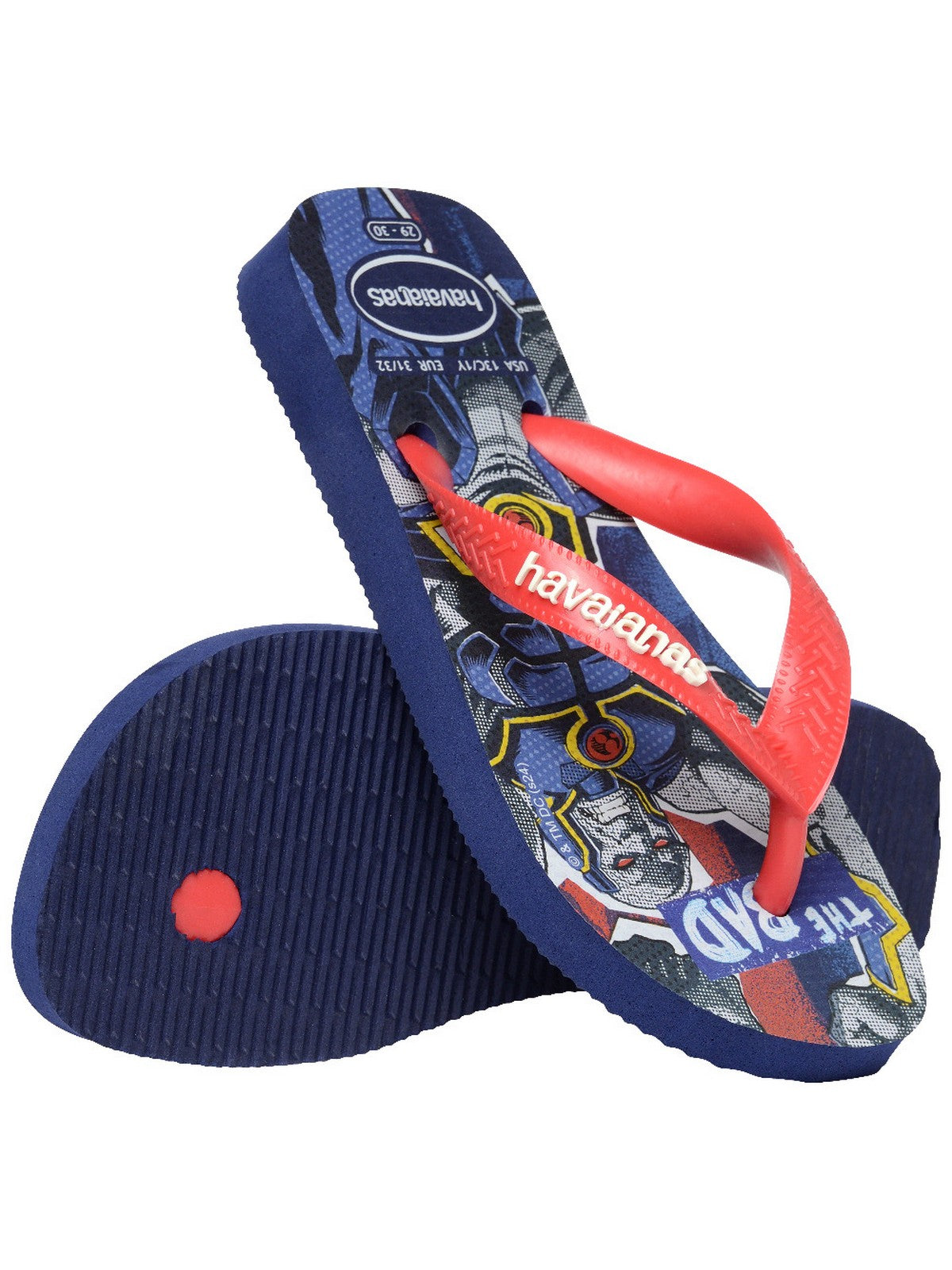 HAVAIANAS Infradito Bambini e ragazzi Hav. Kids top hera is dc 4149874.0555 Blu gioboutiqueweb