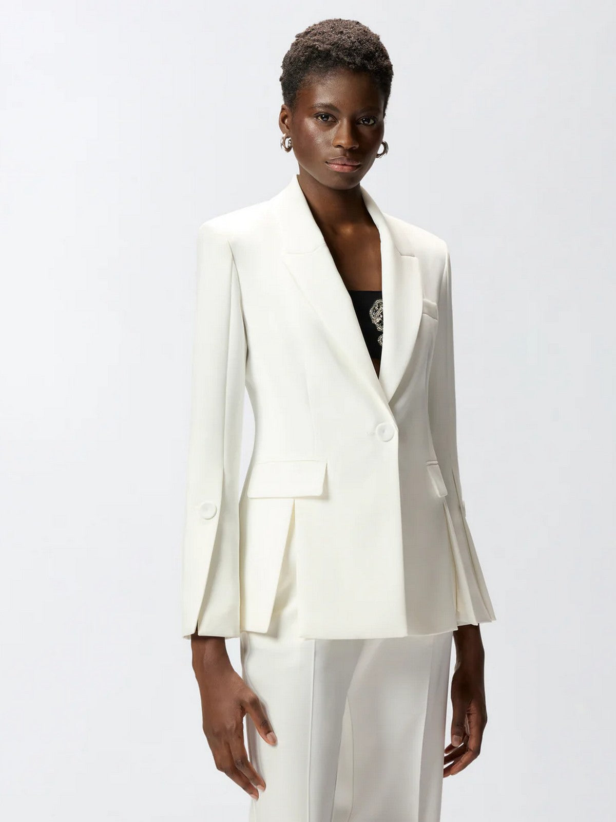 PINKO Giacca Donna CARCIOFO GIACCA 106615-A32Z Z07 BIANCO SETA