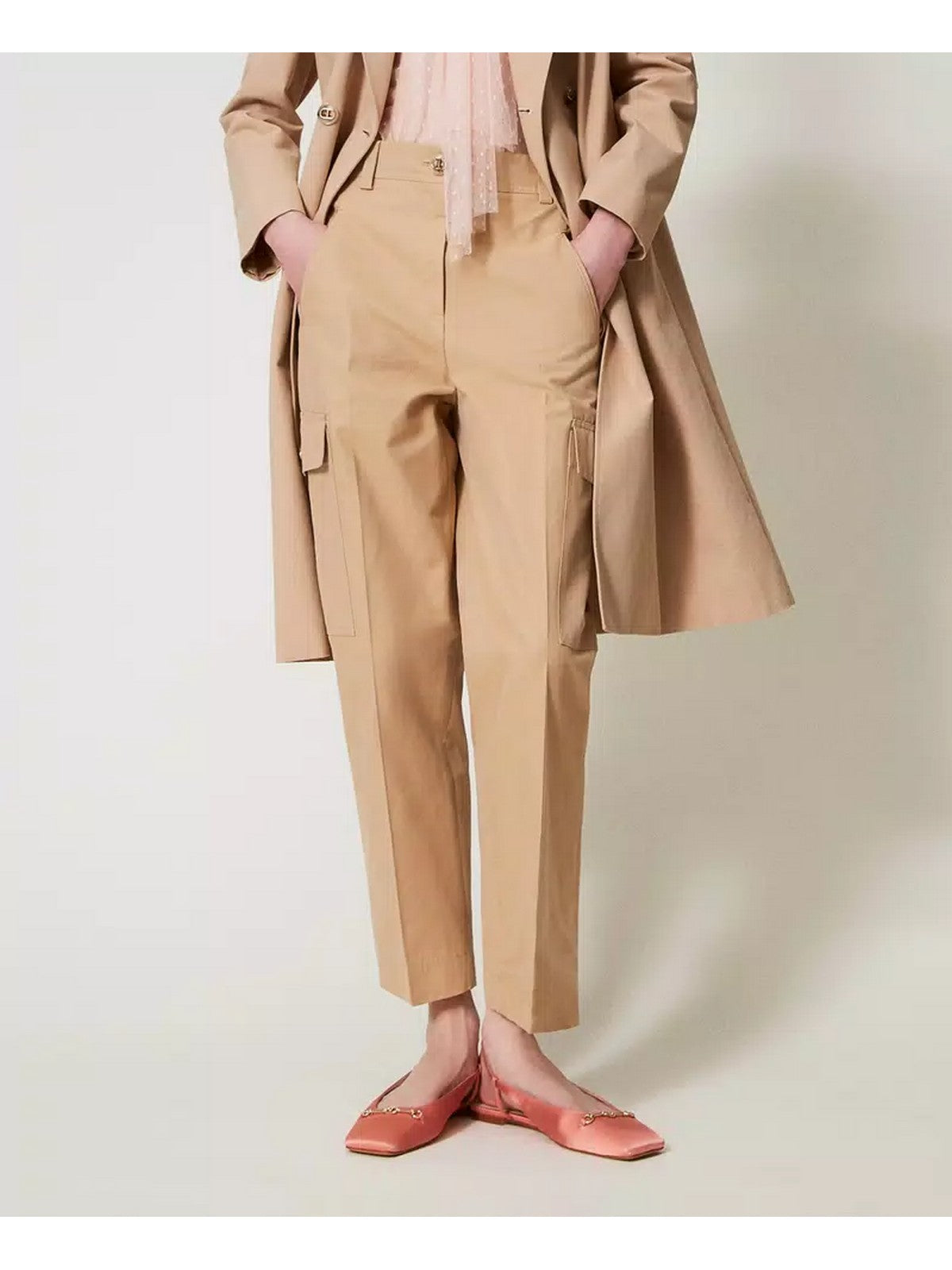 TWINSET Pantalone Donna 251TP2212 12145 Beige