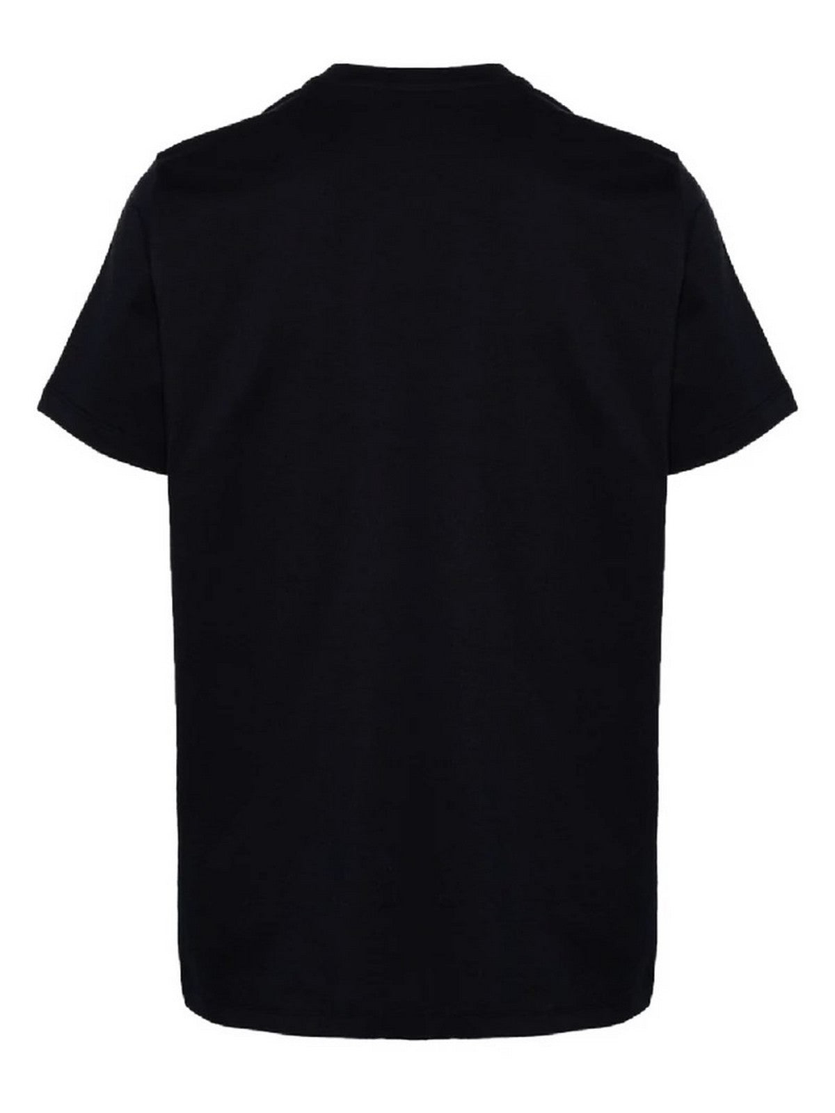 T-shirt Dondup i męski Polo US198 JF0309U HN5 999 Black