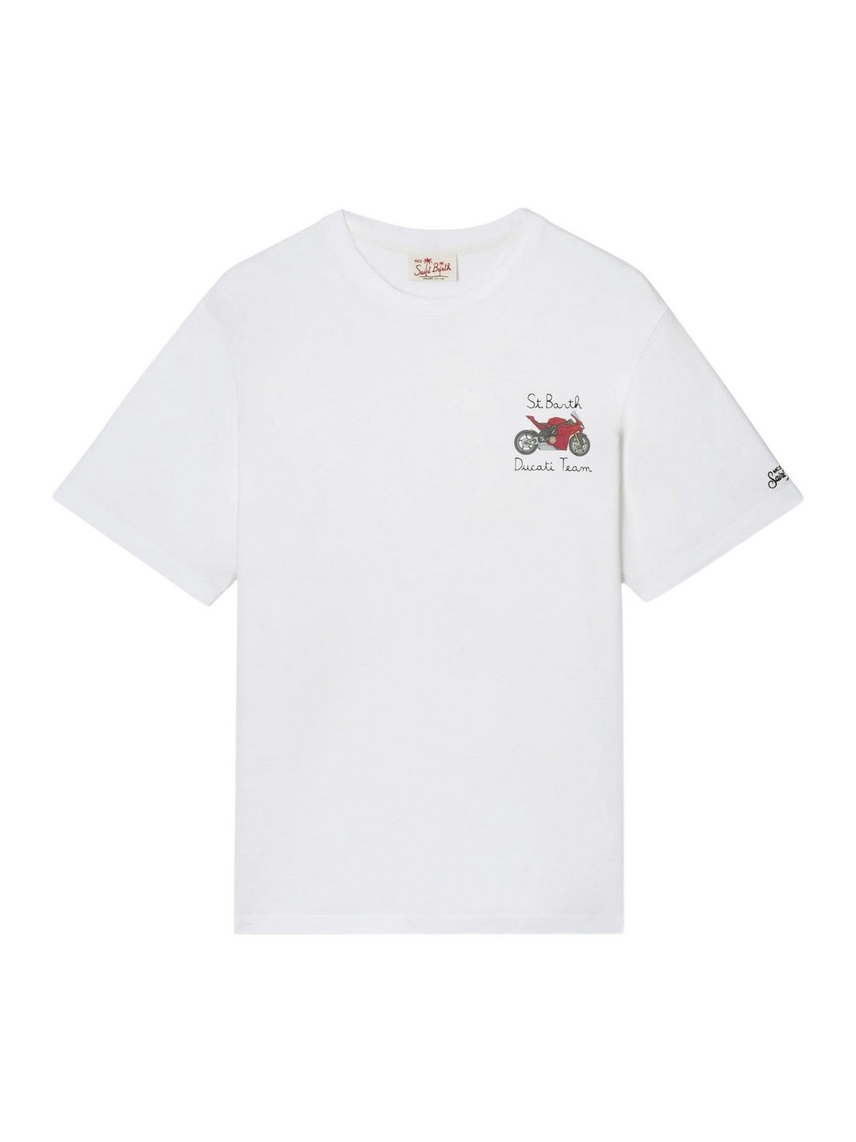 MC2 SAINT BARTH T-shirt Uomo PORTOFINO 04521L DUCATI TEAM 01N EMB