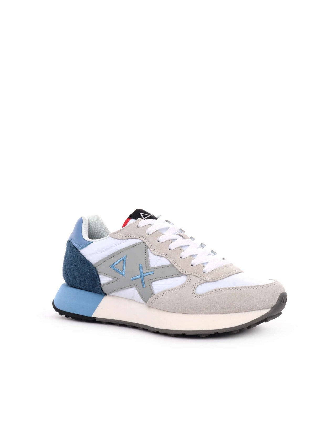 SUN68 Sneaker Uomo JAKI 2.0 SOLID Z35111 01 Bianco gioboutiqueweb