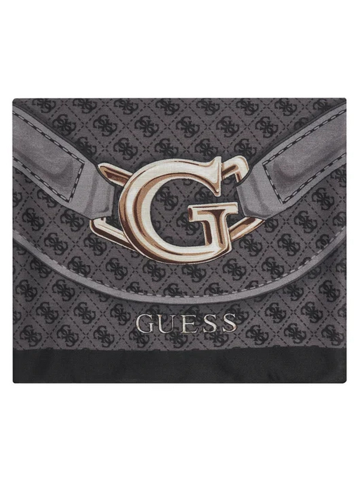 GUESS Foulard Donna NOELLE PRINTED SCARF 90X180 AW5413 POL03 CLO COAL LOGO